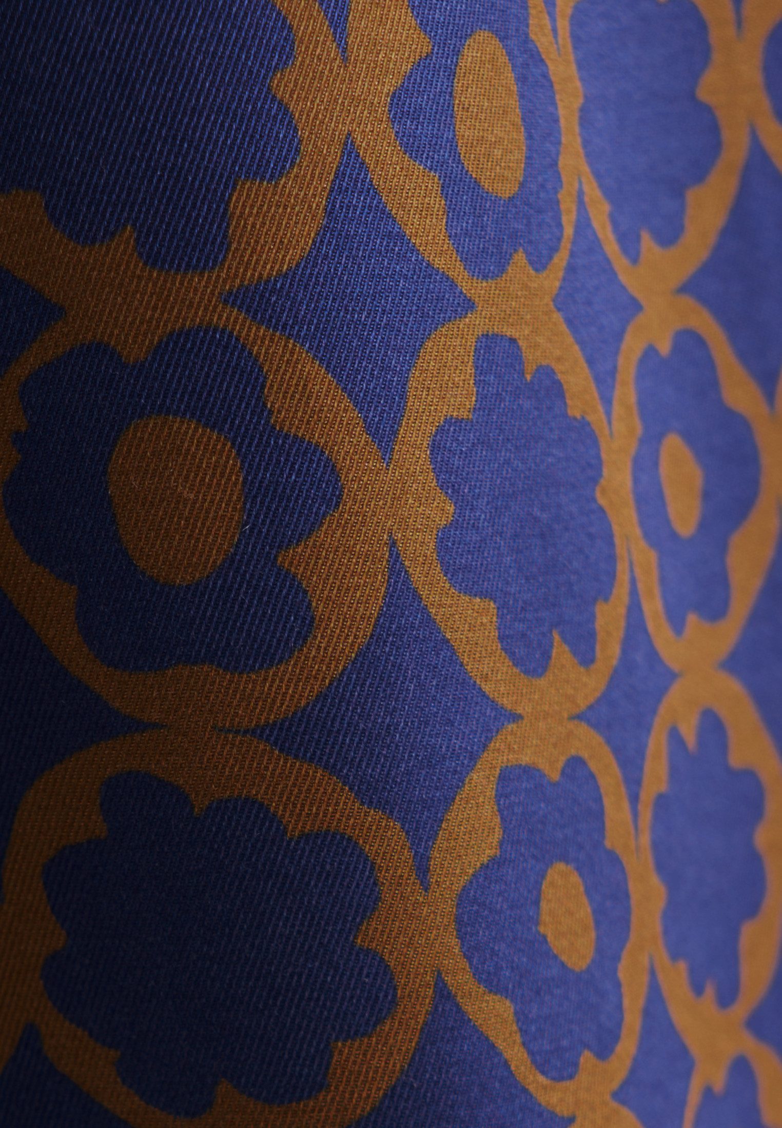 seidensticker Overhemdblouse Zwarte roos Lange mouwen kraag print