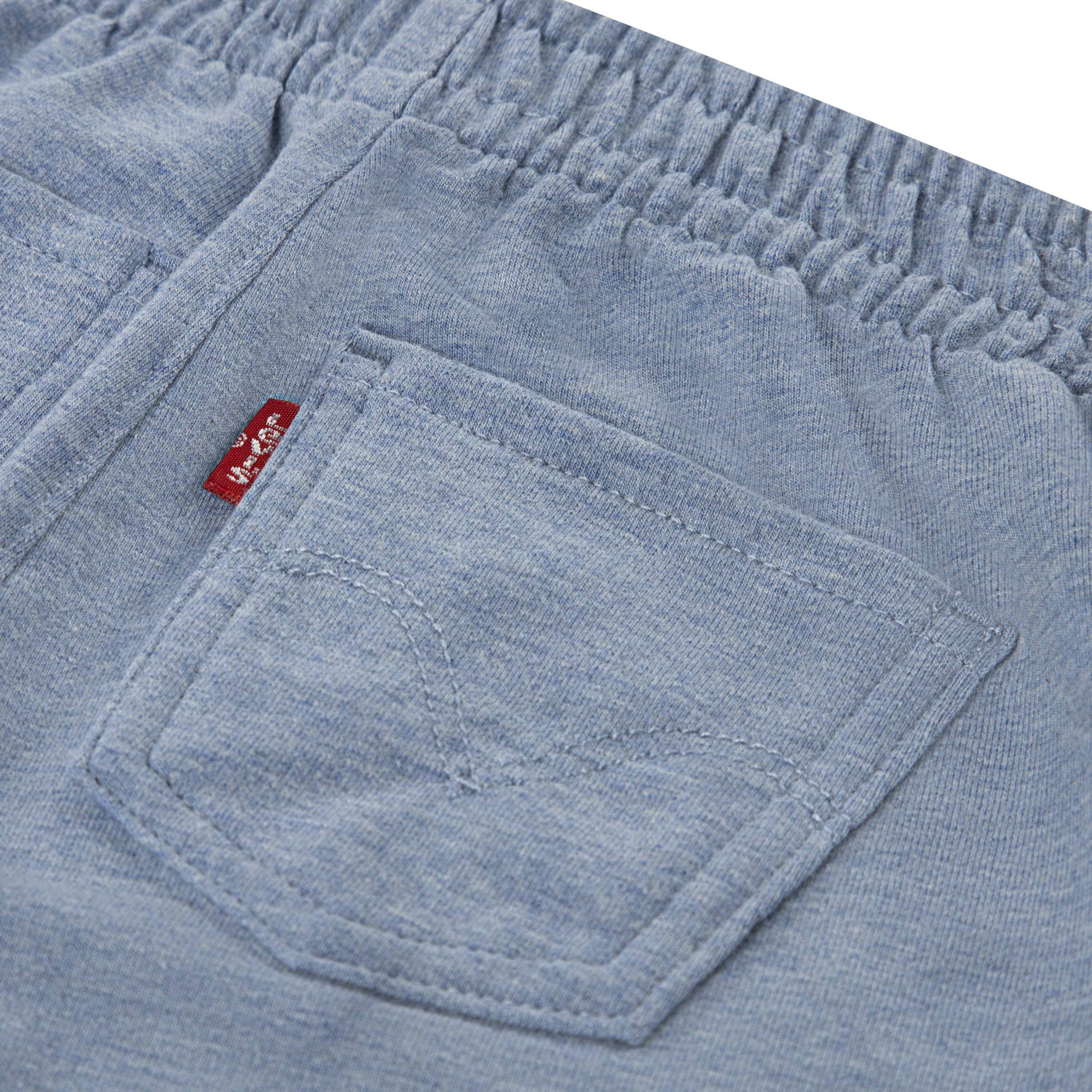 Levi's Kidswear Shirt broek haarband set LVG RUFFLE SHLDR TOP & PANT SE