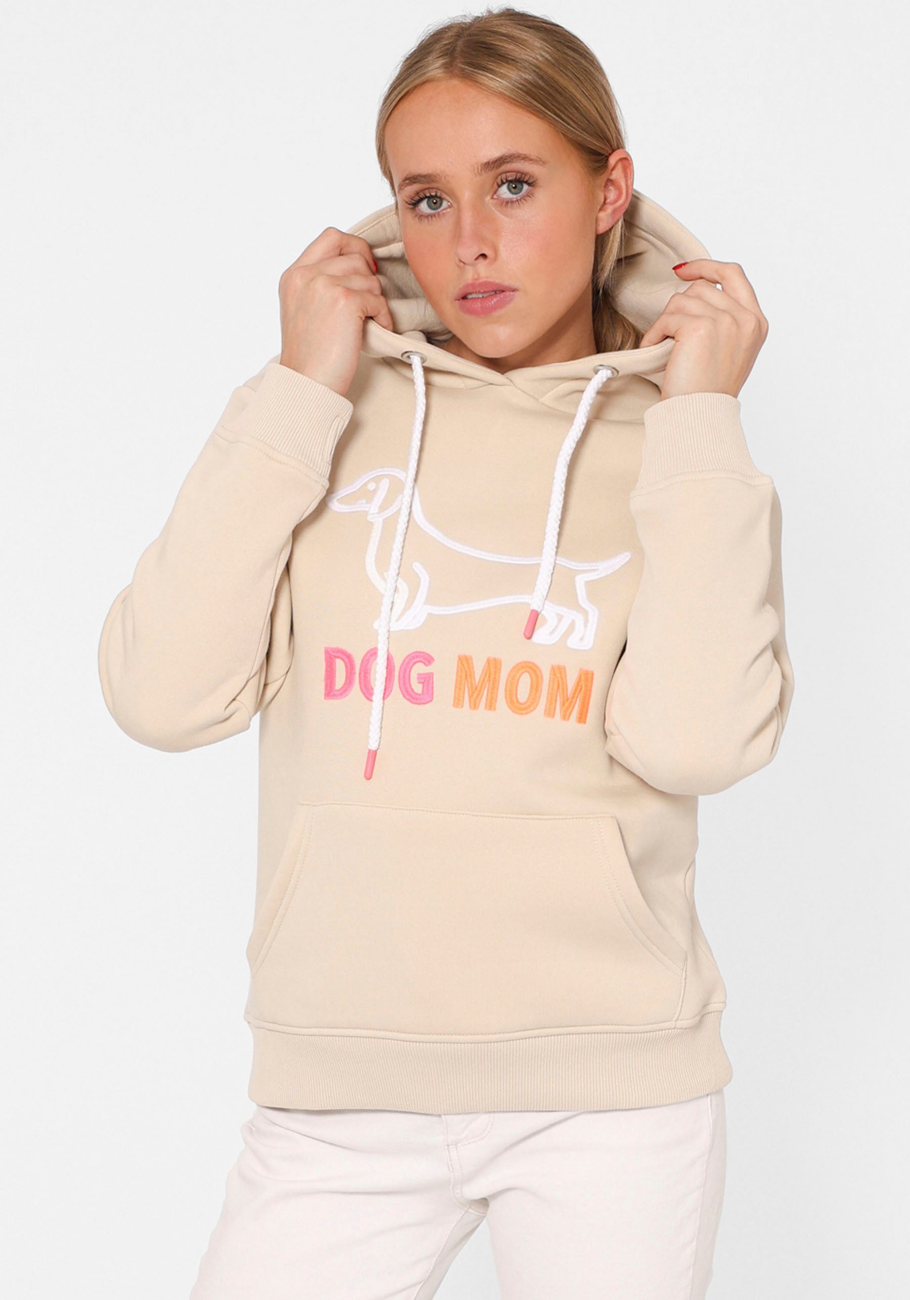 Zwillingsherz Hoodie Dog Mom