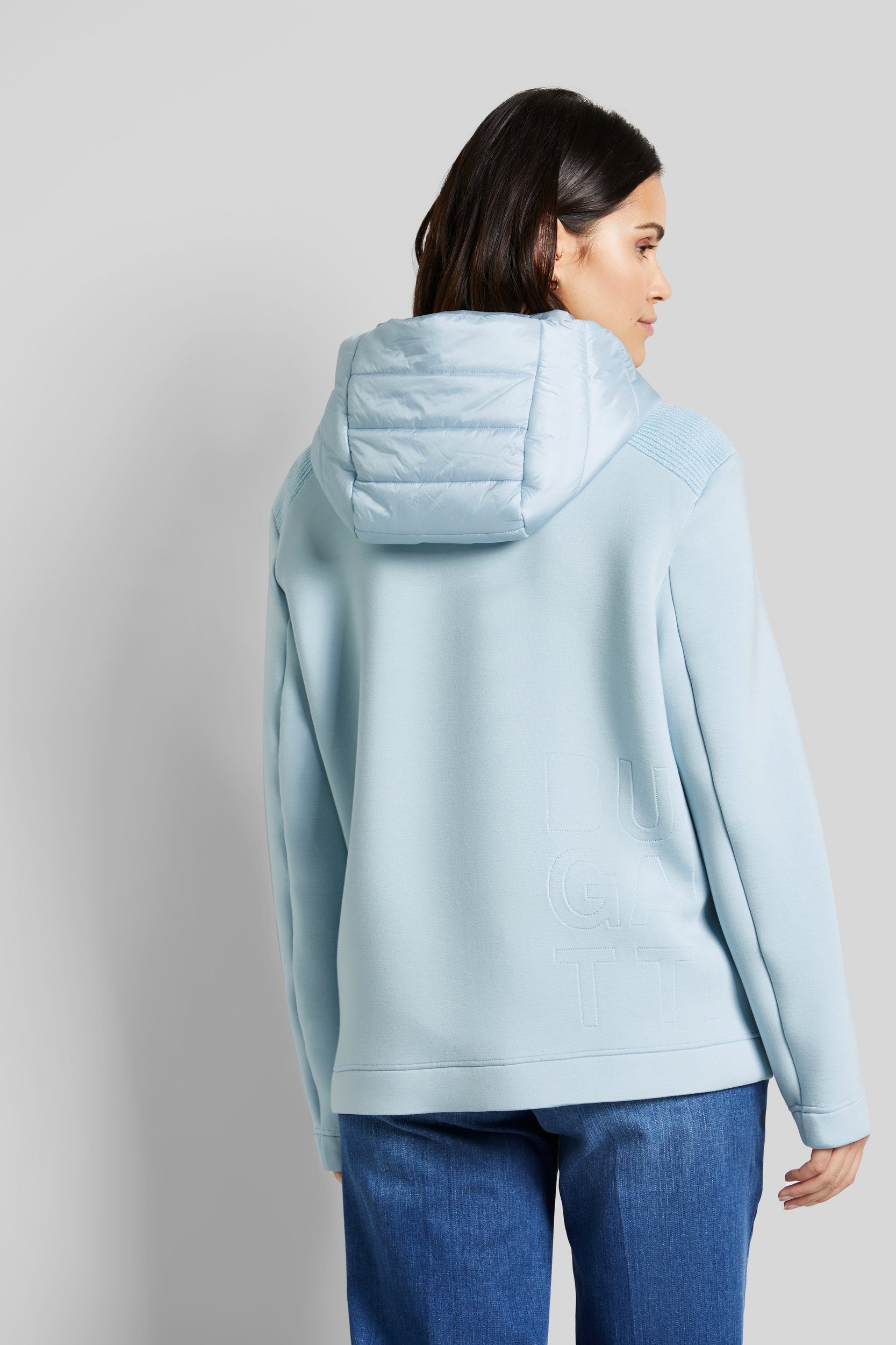 Bugatti Blouson met nylon capuchon
