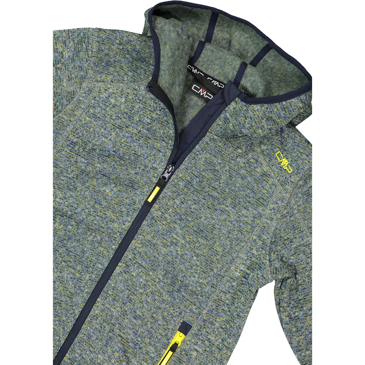 CMP Gebreid fleecejack Warmte- & ademend & snel drogend & voor kinderen (1 stuk)