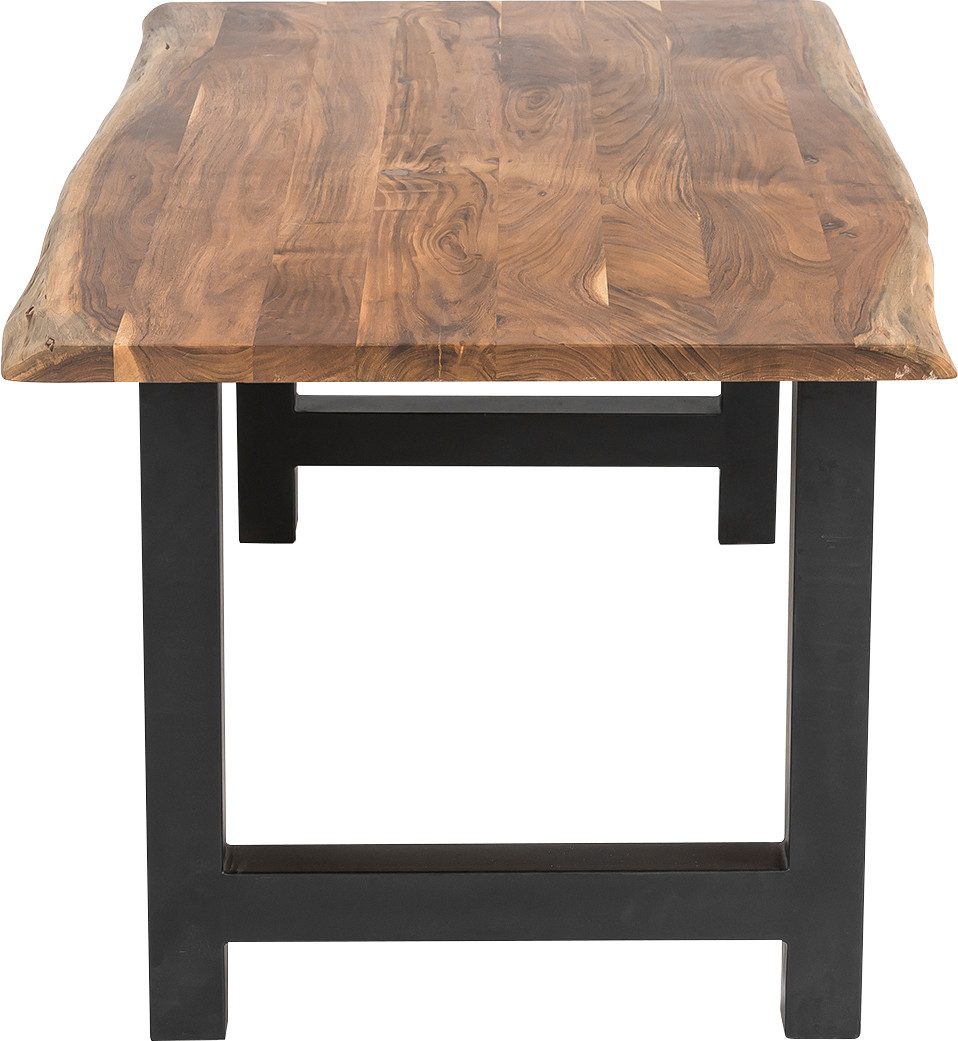 SalesFever Eethoek Massief hout geolied en tweevoudig gewaxt (set, 5-delig)