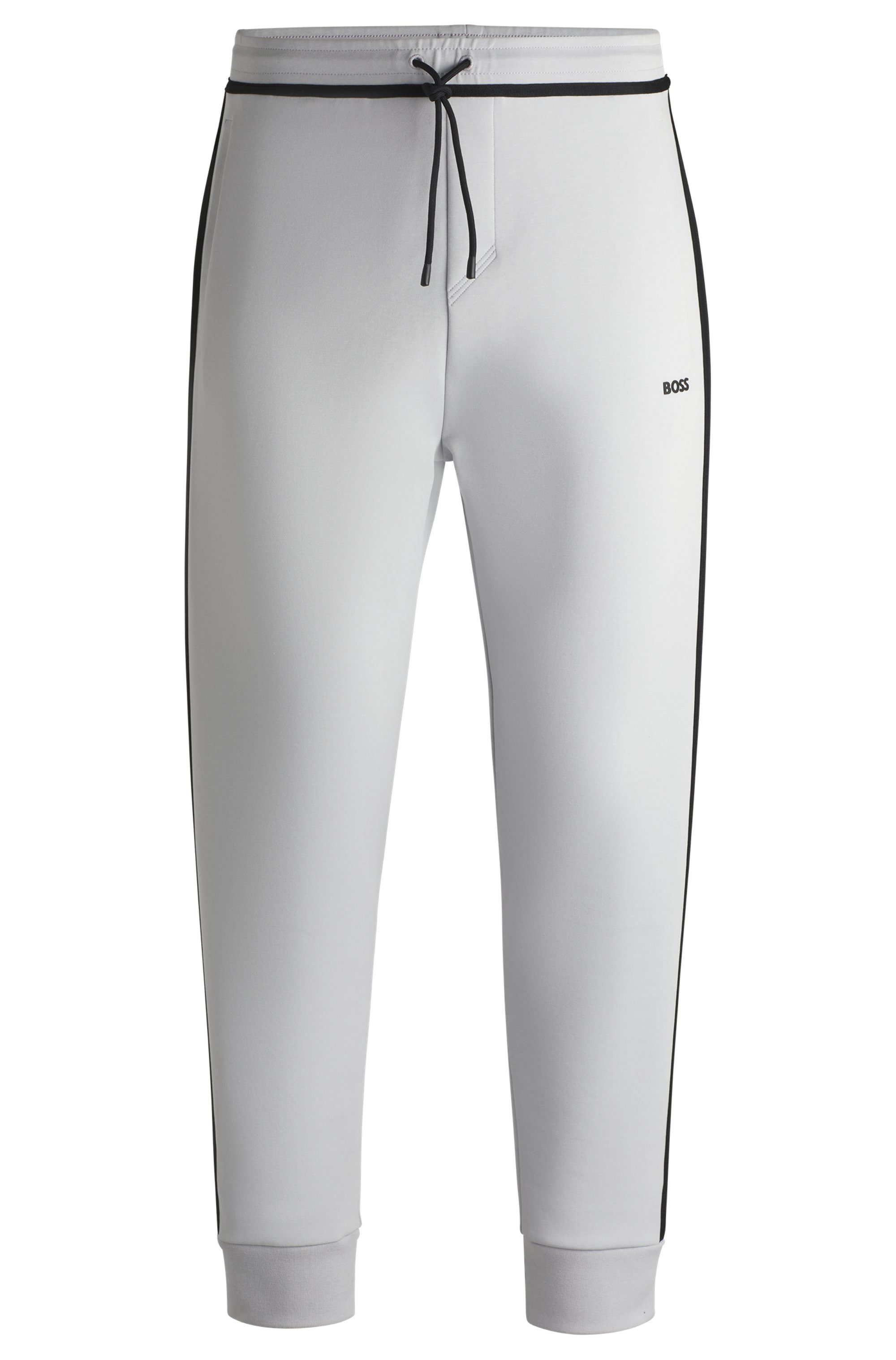 BOSS GREEN Joggingbroek Hadiko Tape met elastische taille