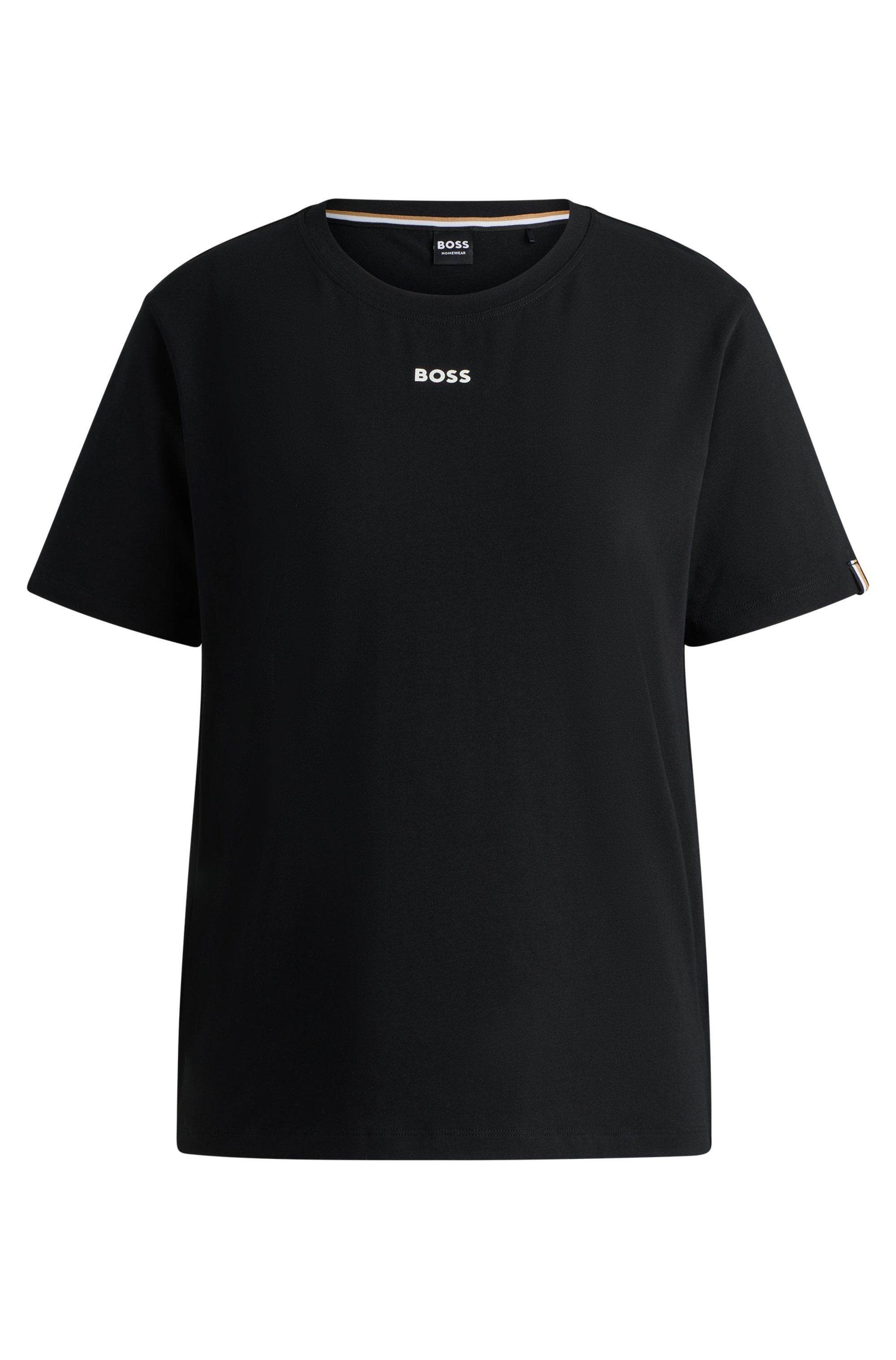 BOSS T-shirt CI_T-Shirt met boss logo-opdruk & label