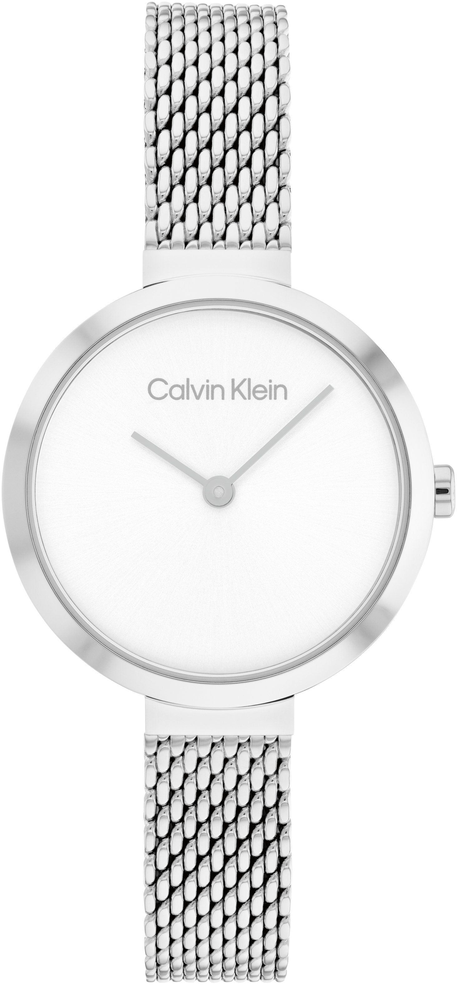 Calvin Klein Kwartshorloge Minimalistic T Bar Mesh 28 mm, 25200082 Polshorloge, dameshorloge,...