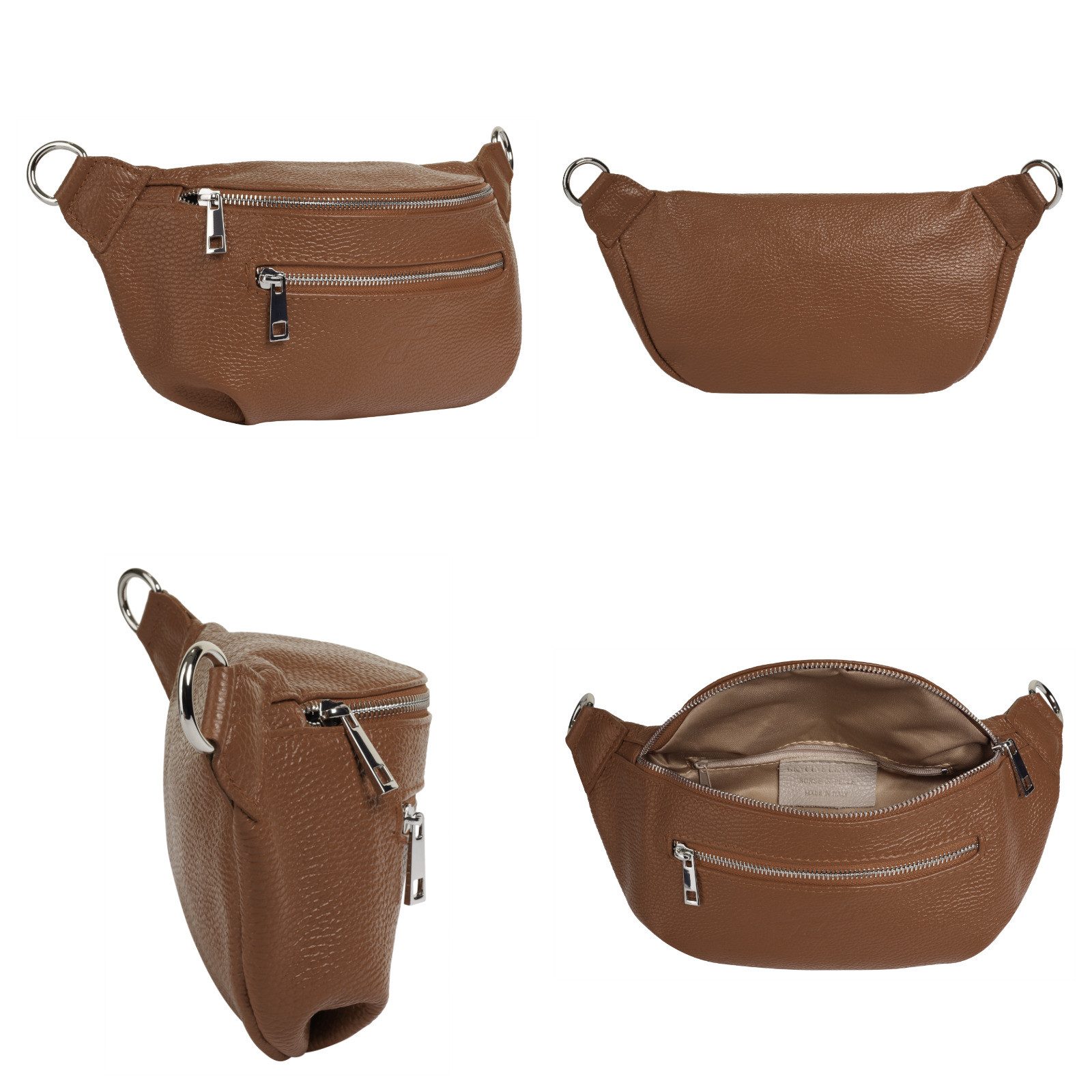 Samantha Look Heuptasje echt leer, made in italy