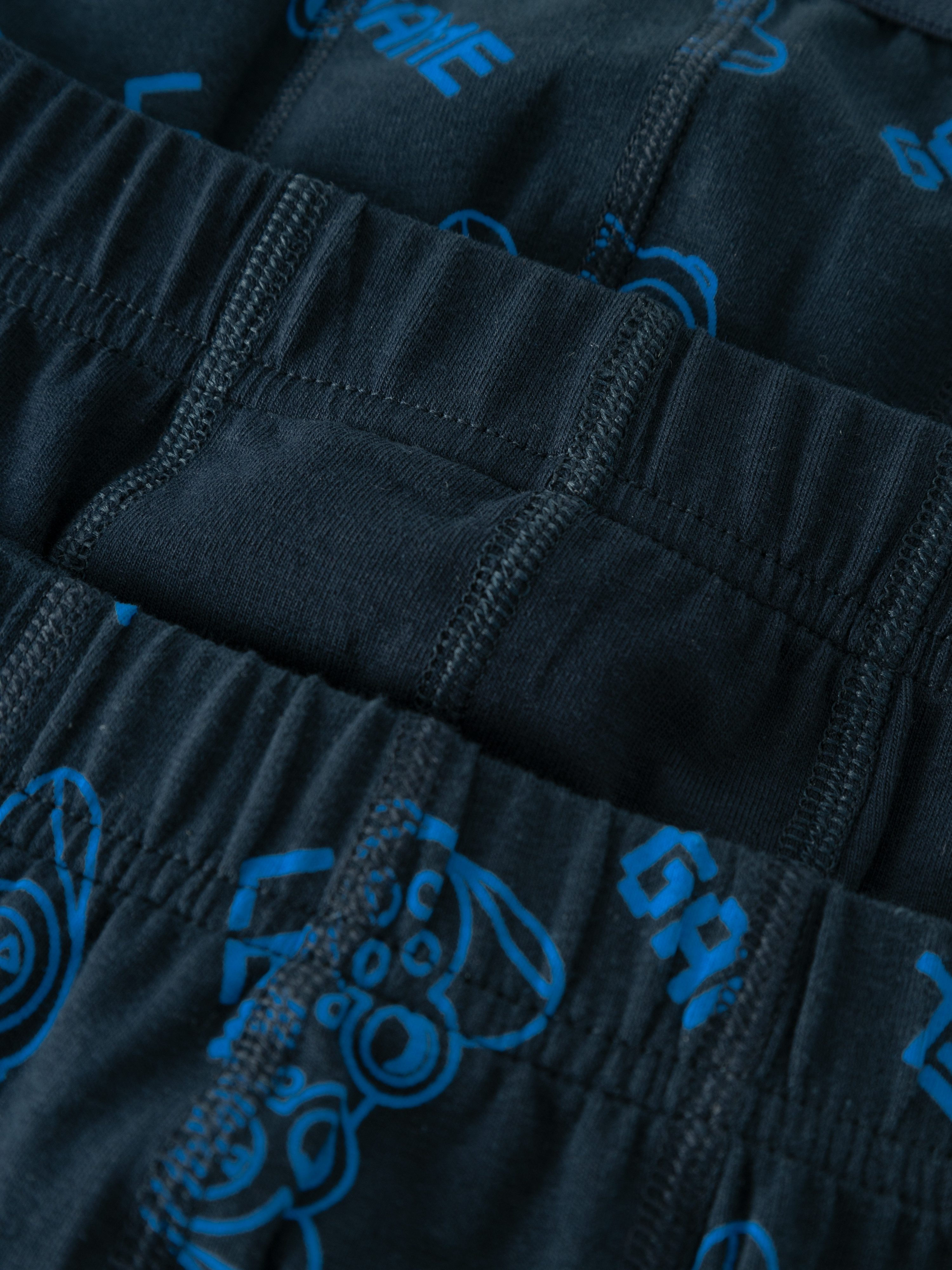 Name It Trunk NMMTIGHTS 3P DARK SAPPHIRE GAMER NOOS (set 3 stuks)