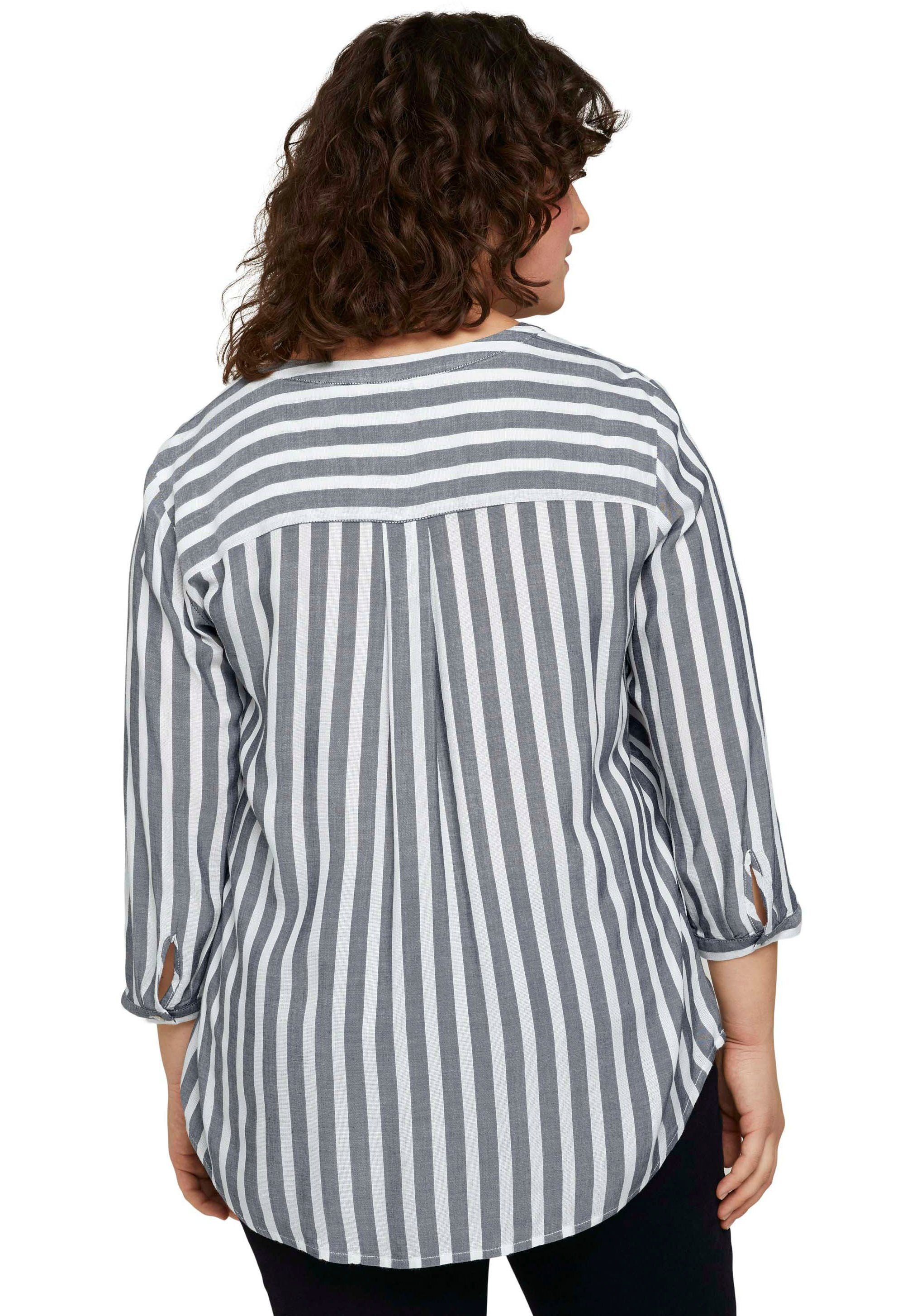 TOM TAILOR MY TRUE ME Blouse zonder sluiting met strepen