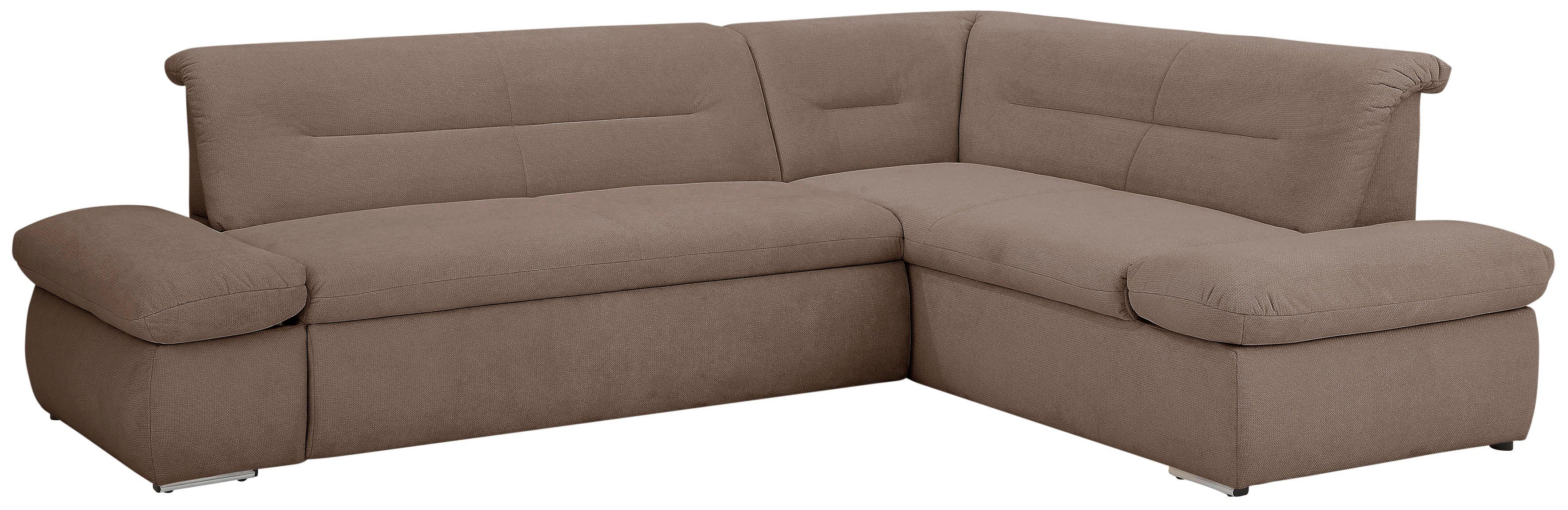 INOSIGN Hoekbank Avesa L-vorm Naar keuze met arm- en slaapfunctie, bxdxh: 275x211x80 cm