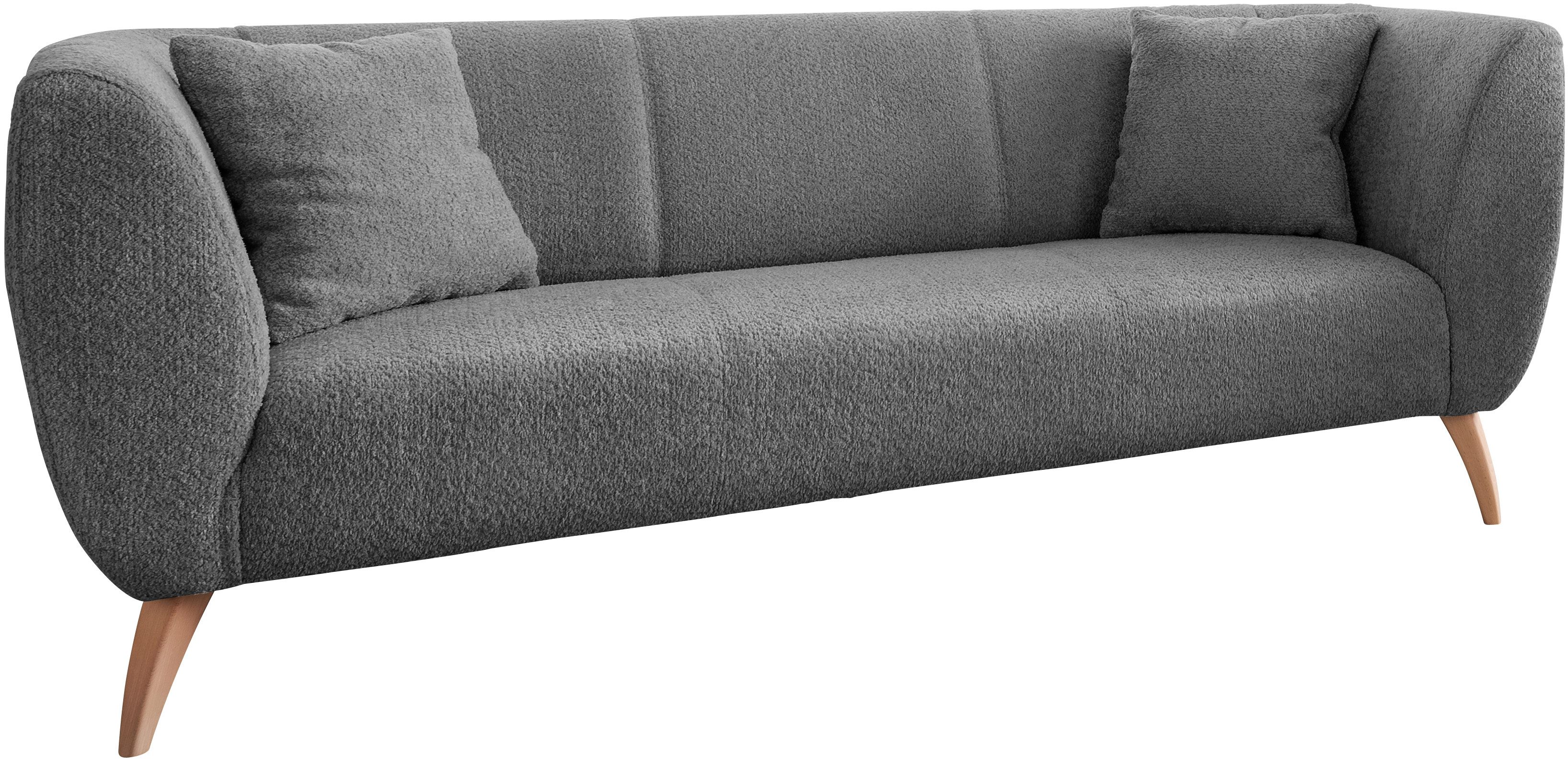 INOSIGN 3-zitsbank twee verschillende pootkleuren naar keuze