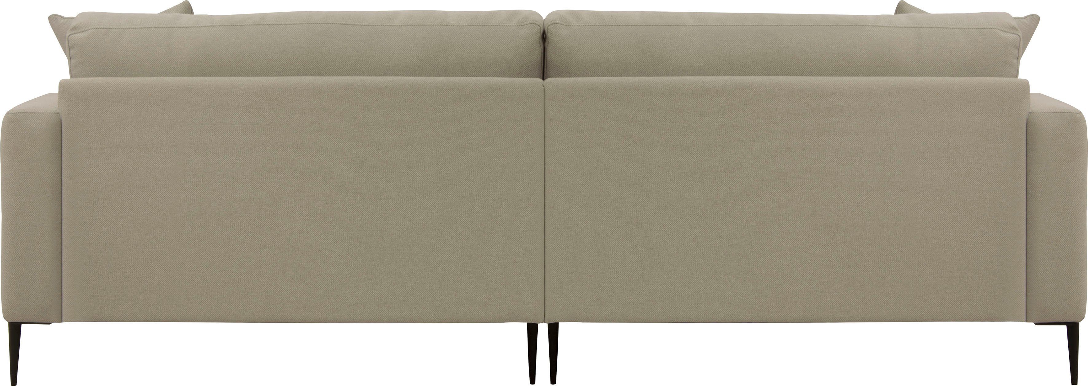 Leonique Megabank Cozy elegante designbank, afmetingen B/D/H: 252/97/80 cm