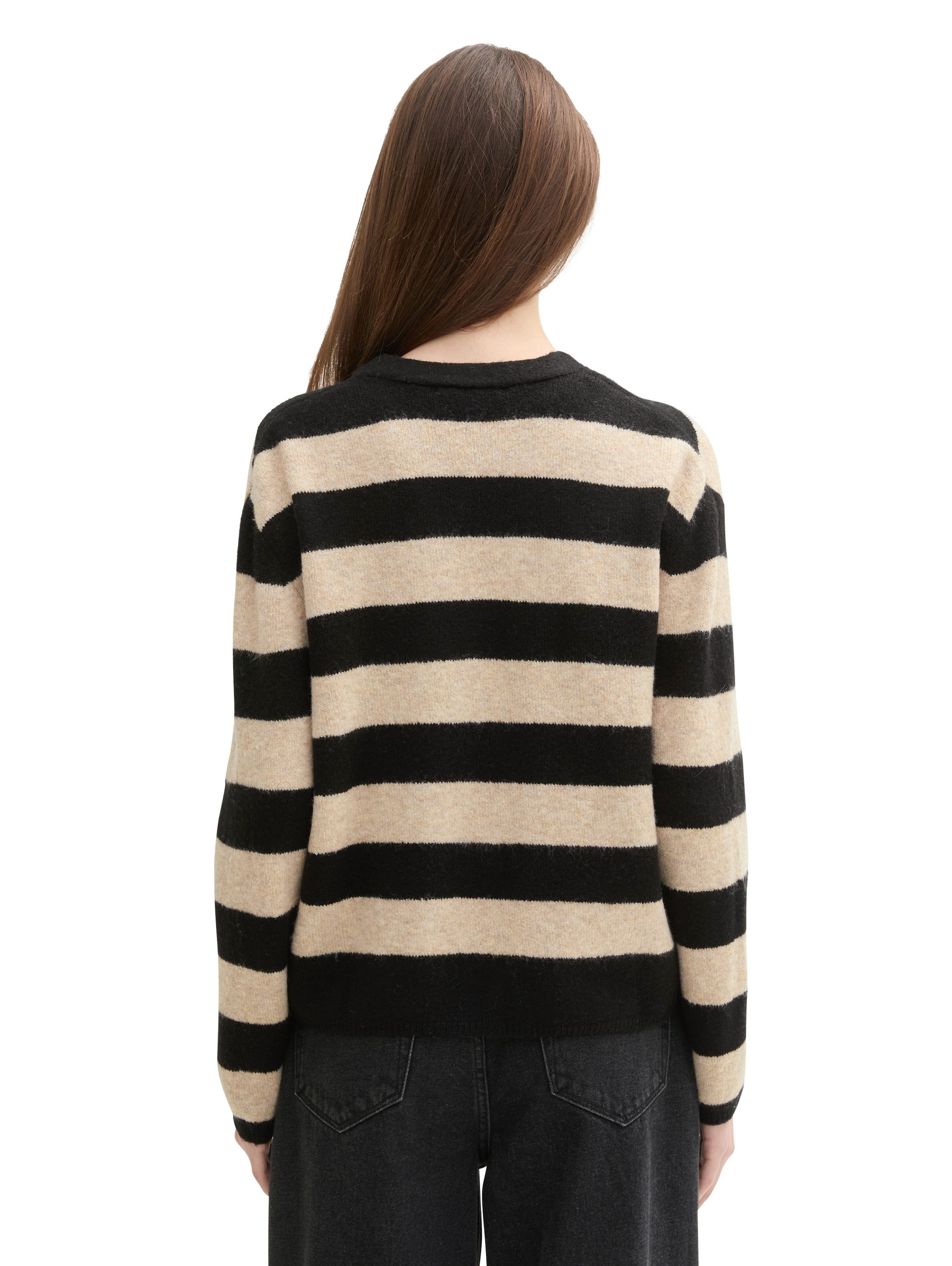 Tom Tailor Denim Cardigan met gestreept patroon