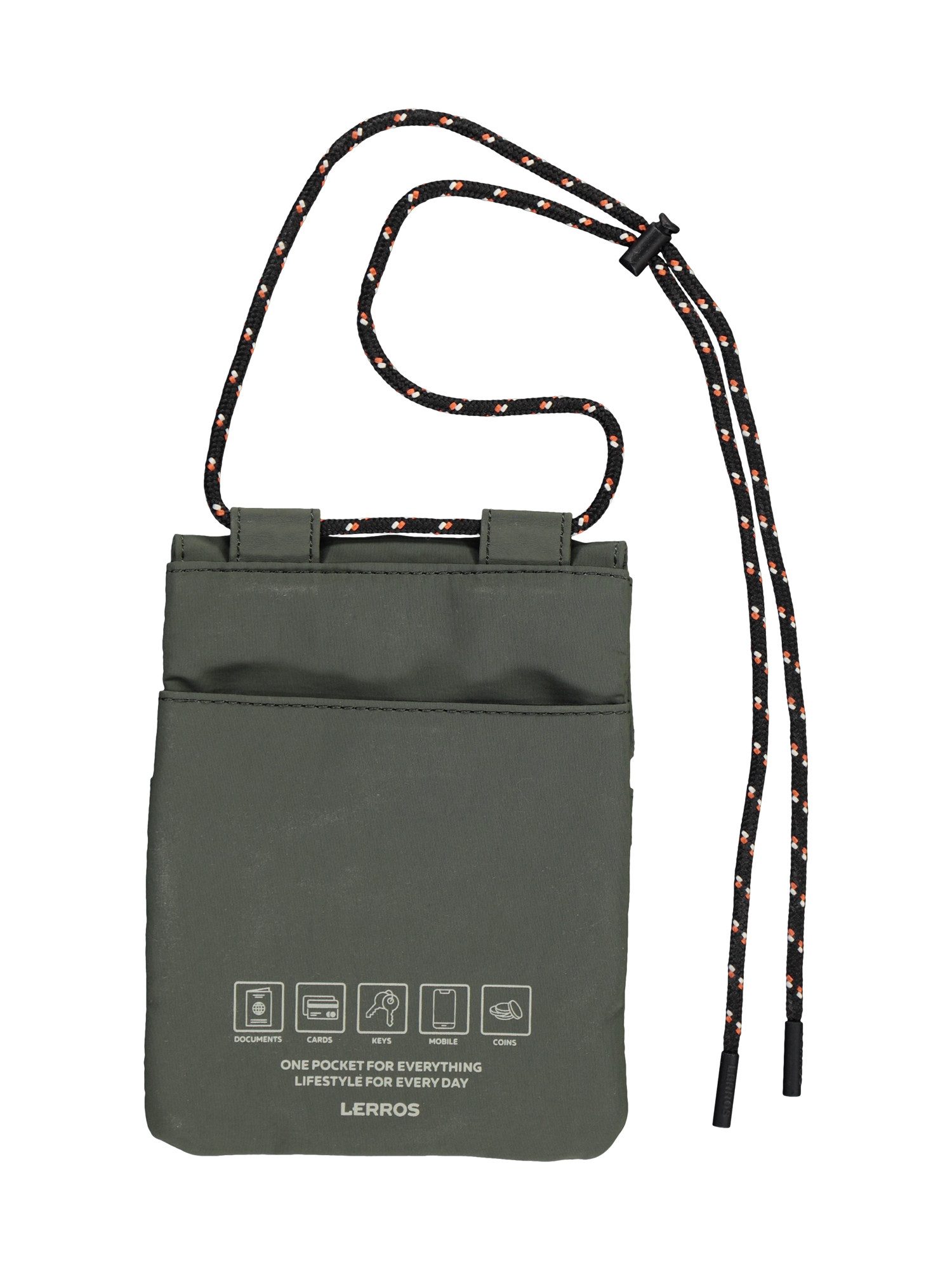 Lerros Schoudertas LERROS nylon pouch, borstportemonnee om te hangen