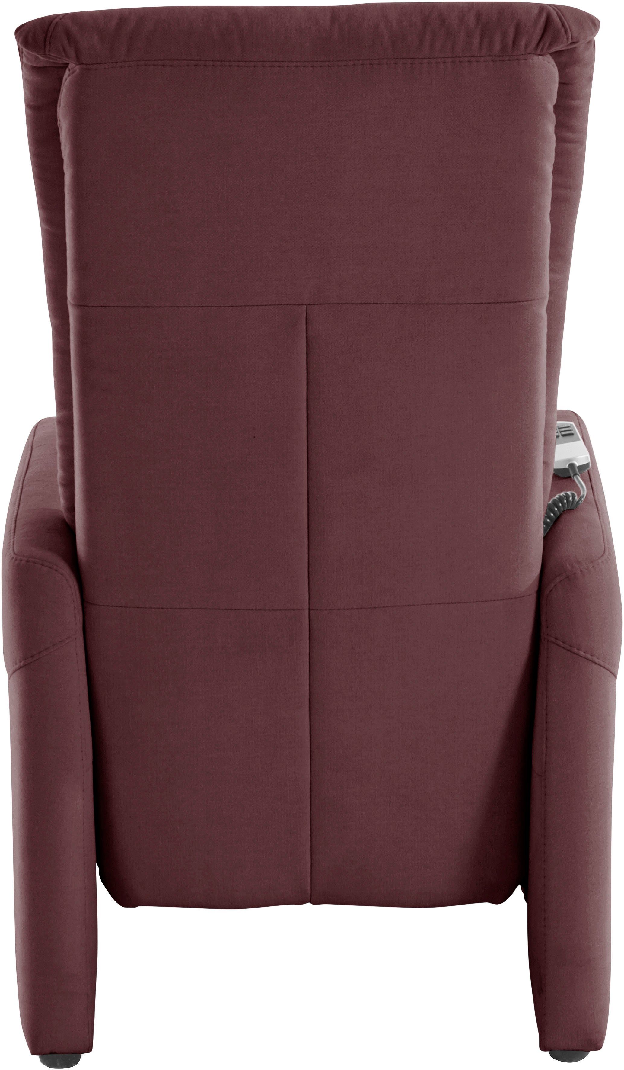 sit&more Relaxfauteuil MELISSA naar keuze elektrisch of handmatig verstelbaar, optioneel opstahulp