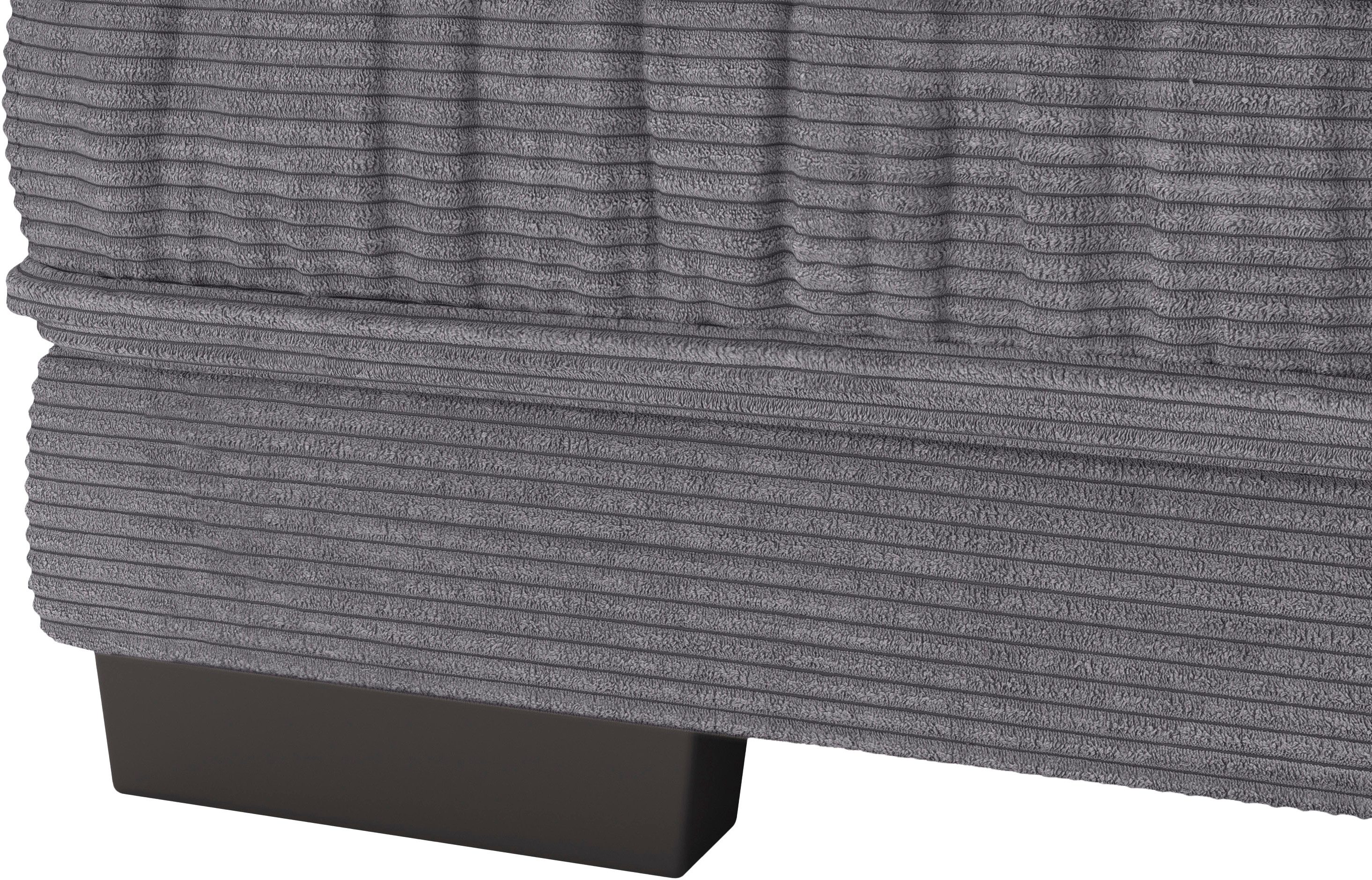 Mr. Couch Hoekbank Diwan II DuraFlex L-vorm DuraFlex koudschuim bekleding, tot 140 kg, 4 bekledingskwaliteiten