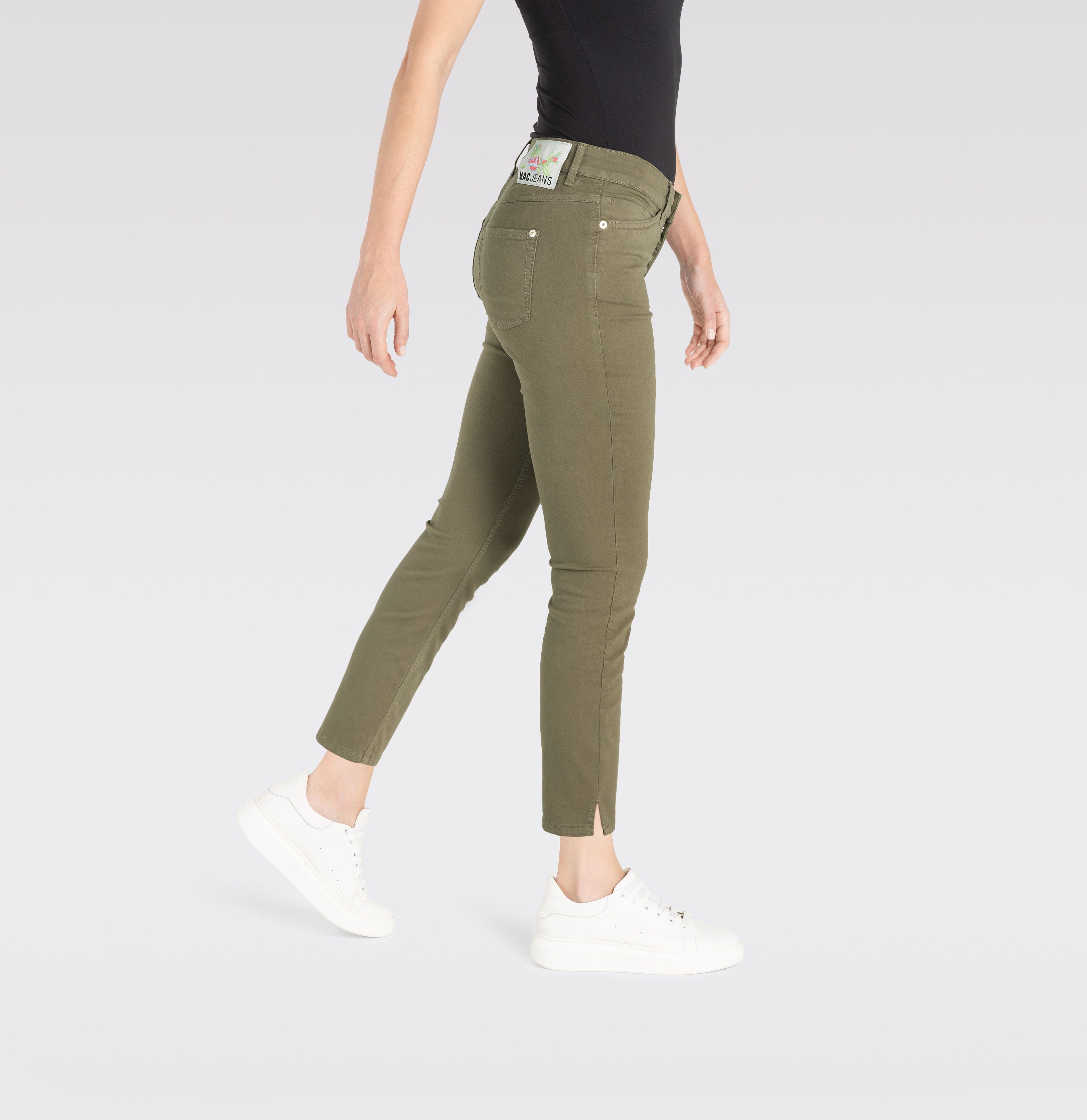 MAC 7 8 jeans Dream Summer verkort met splitje bij de zoom