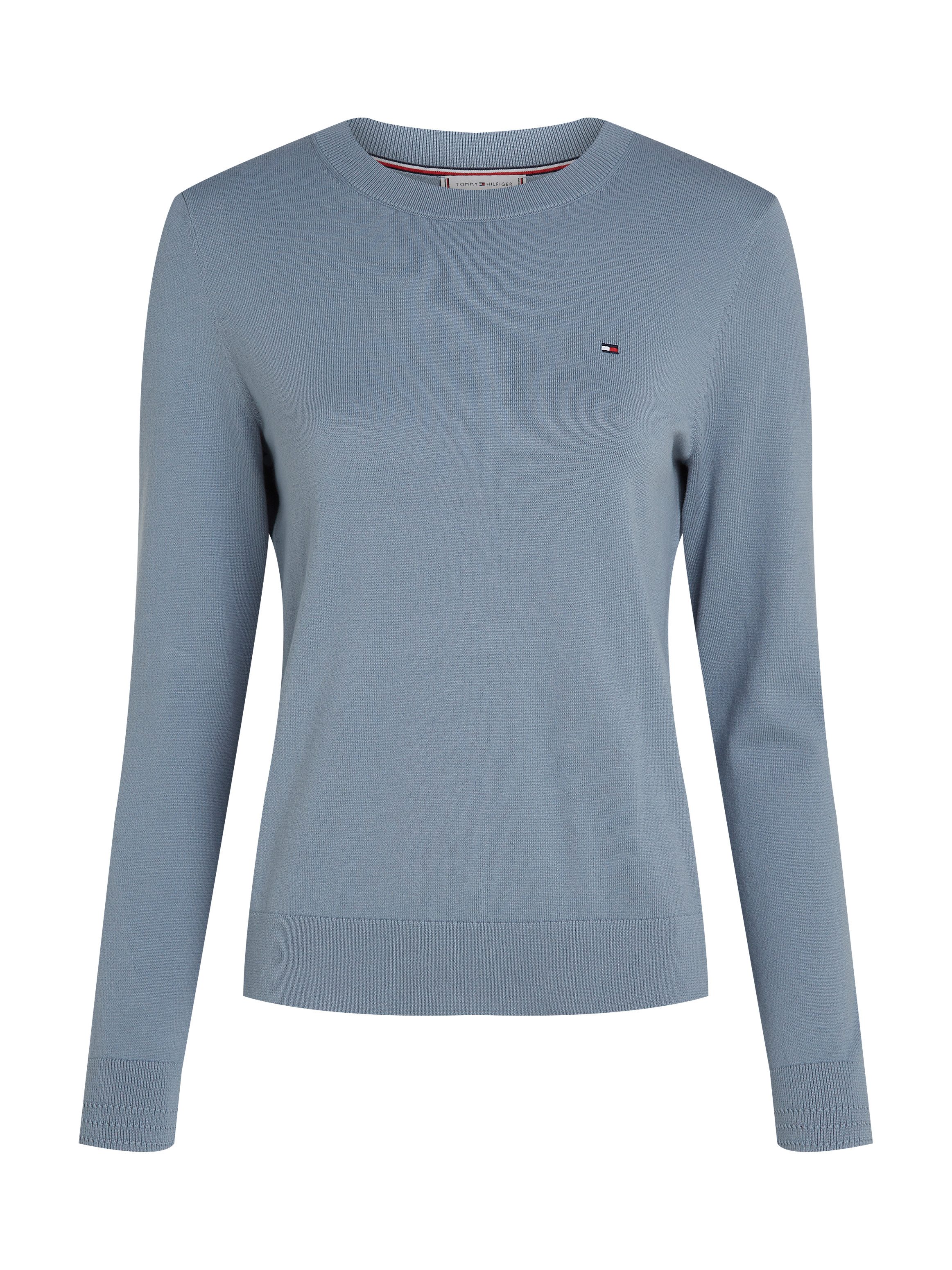 Tommy Hilfiger Trui met ronde hals CO JERSEY STITCH LS C-NK SWT
