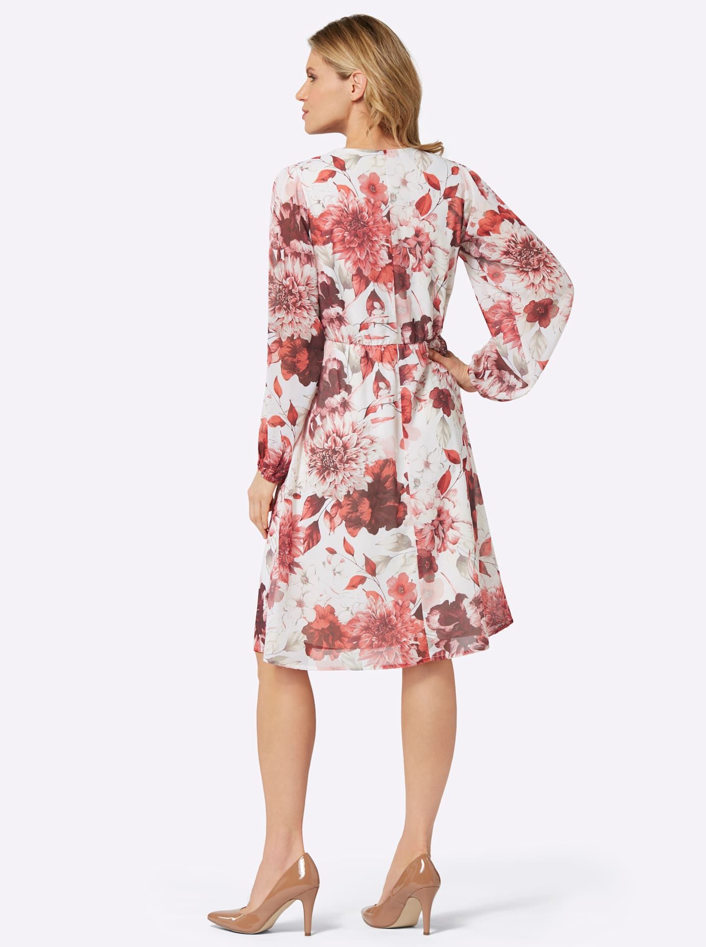 Classic Basics Gedessineerde jurk