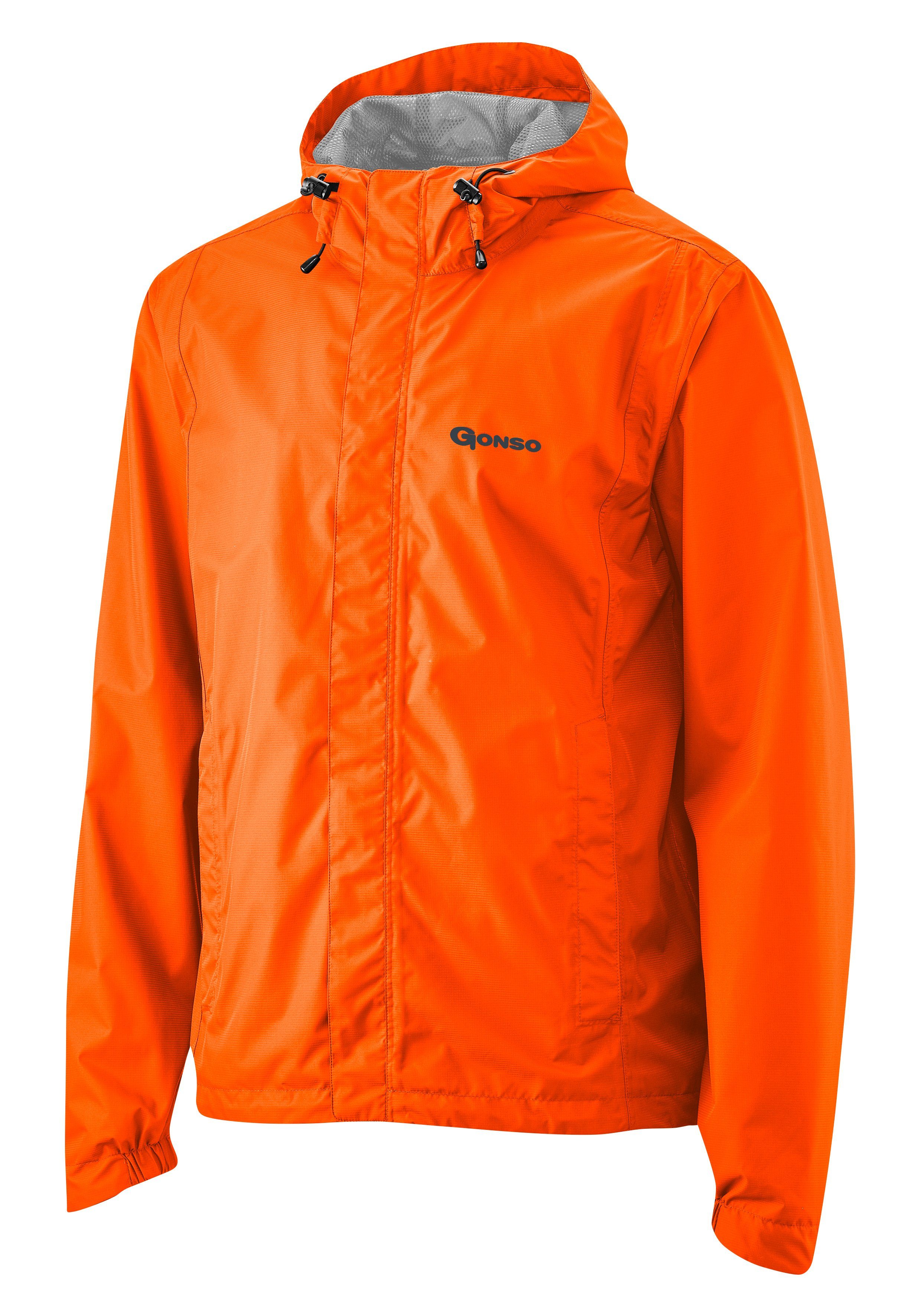Gonso Fietsjack SAVE LIGHT Herenregenjack wind- en waterdicht, fietsjack met capuchon