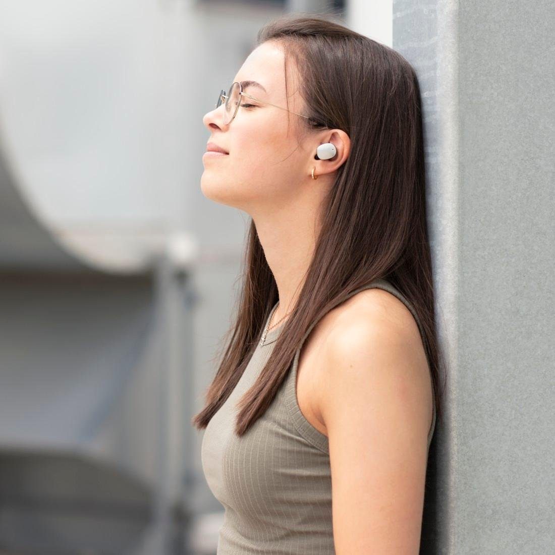 Hama Bluetooth-hoofdtelefoon Spirit pure True wireless, in-ear BT hoofdtelefoon draadloos Finger-Touch Sensor, volumeregeling, antwoordknop, stembediening
