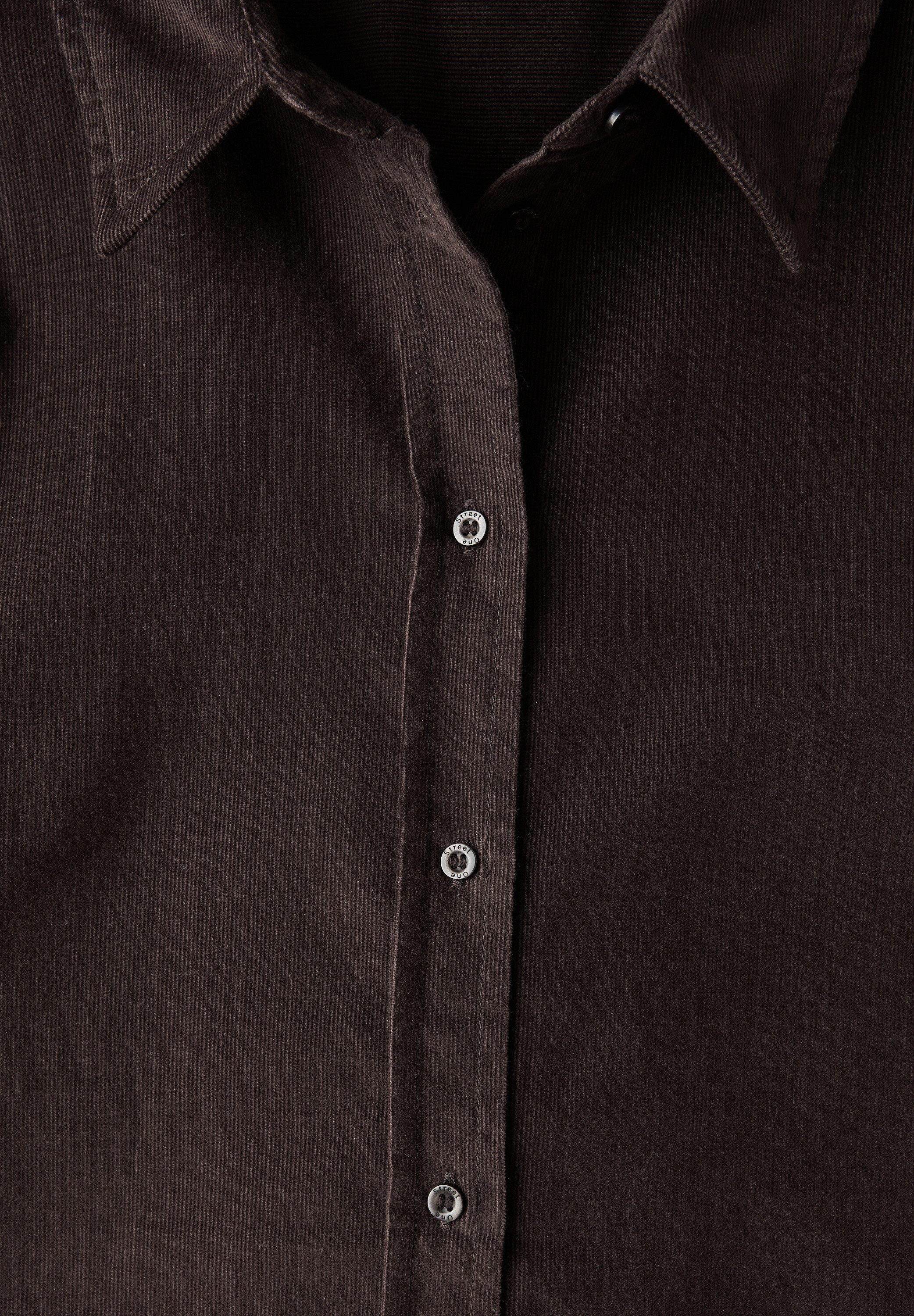 STREET ONE Overhemdblouse met boord