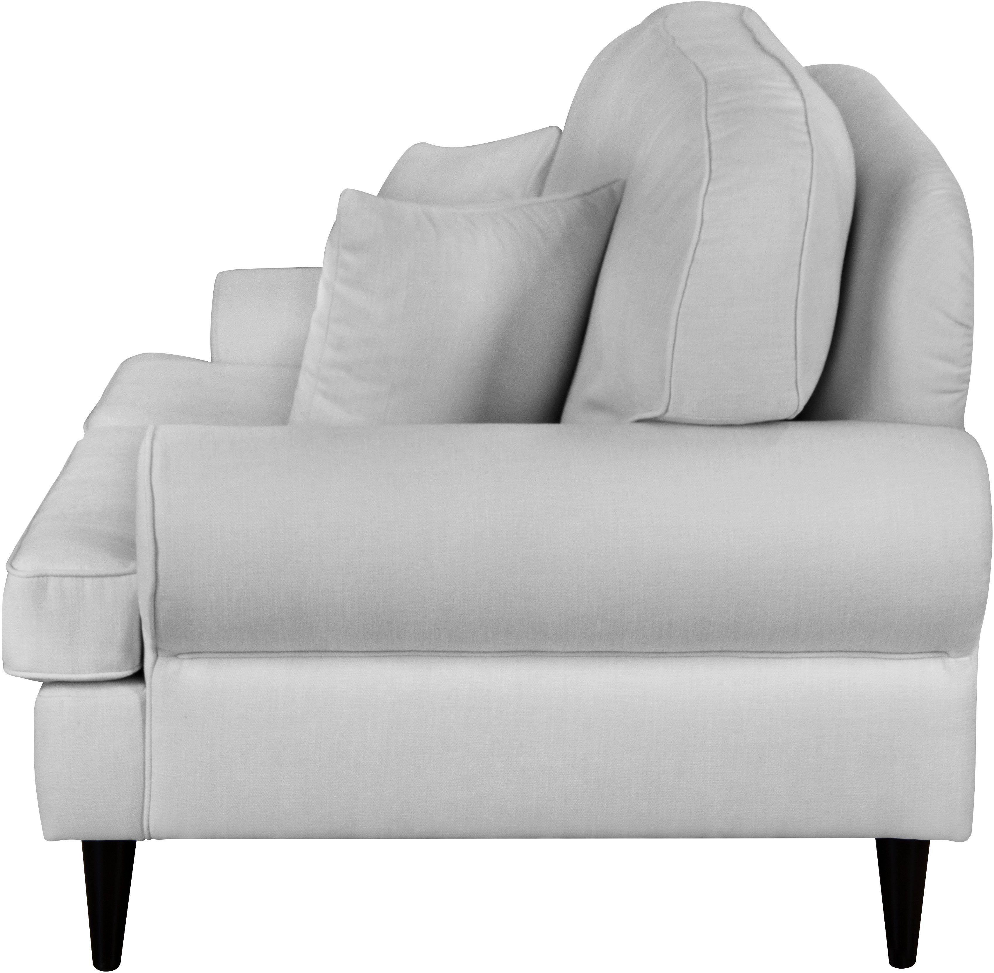 Home affaire 3-zitsbank Vitreux ook in bouclé-bekleding, incl. sierkussen