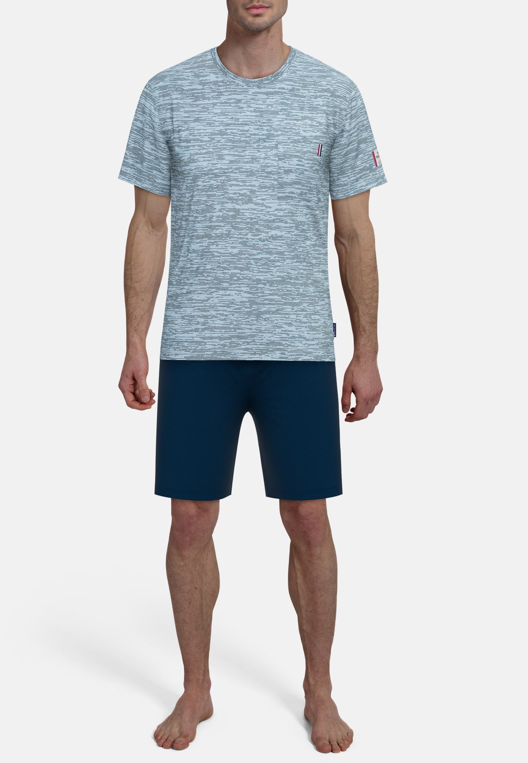 Tom Tailor Shortama Kilkenny Met borstzakje (2-delig)