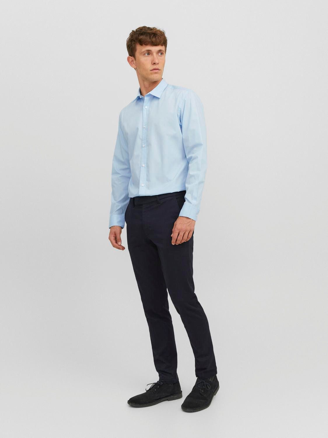 Jack & Jones Overhemd met lange mouwen JJJOE SHIRT LS PLAIN