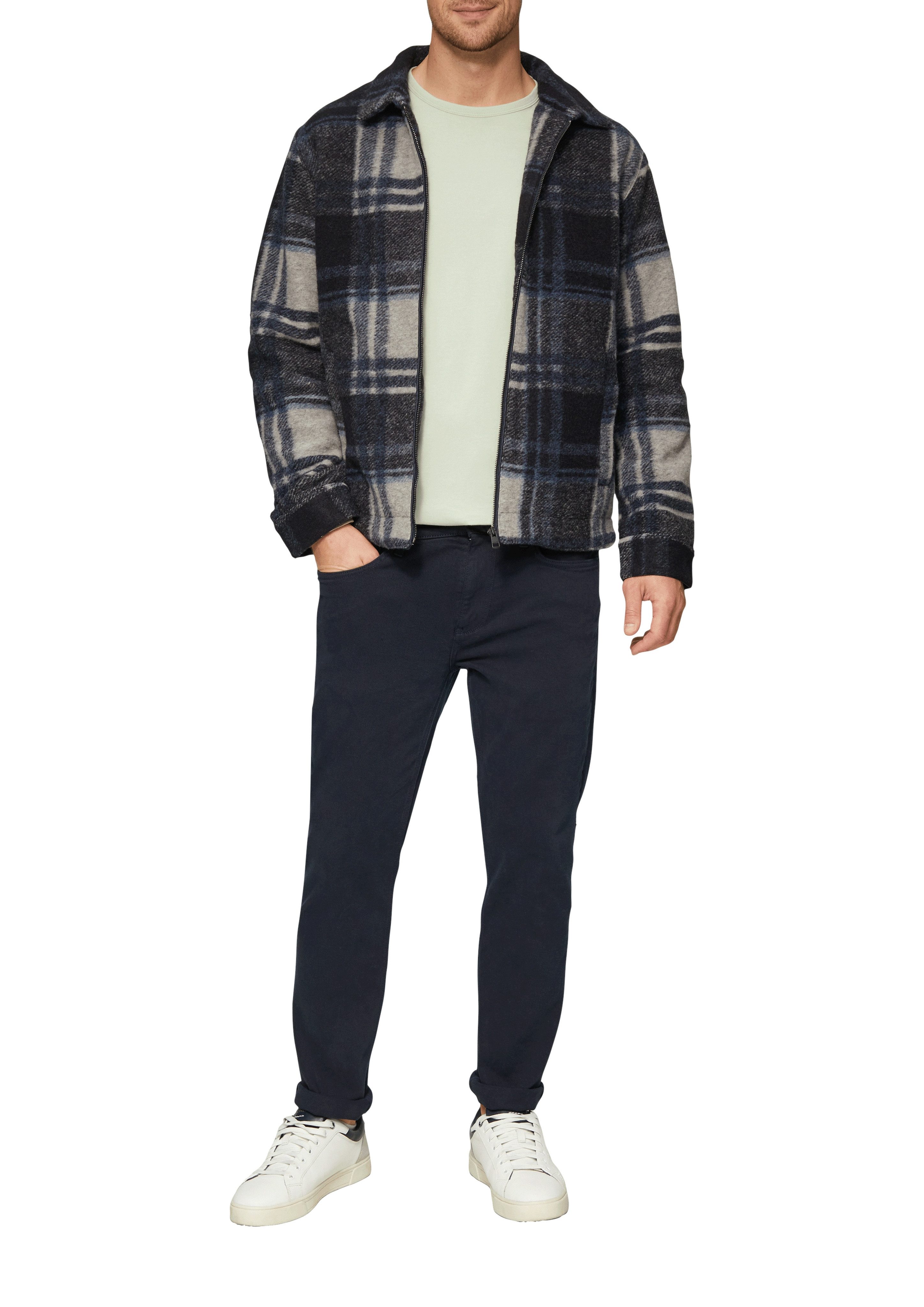 s.Oliver Shirt met lange mouwen met een ronde hals