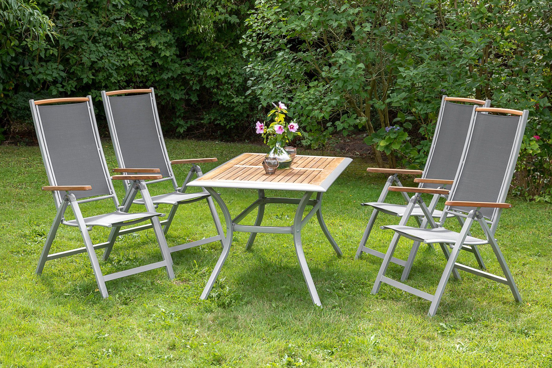 MERXX Tuin-eethoek Siena tuinsets grijs