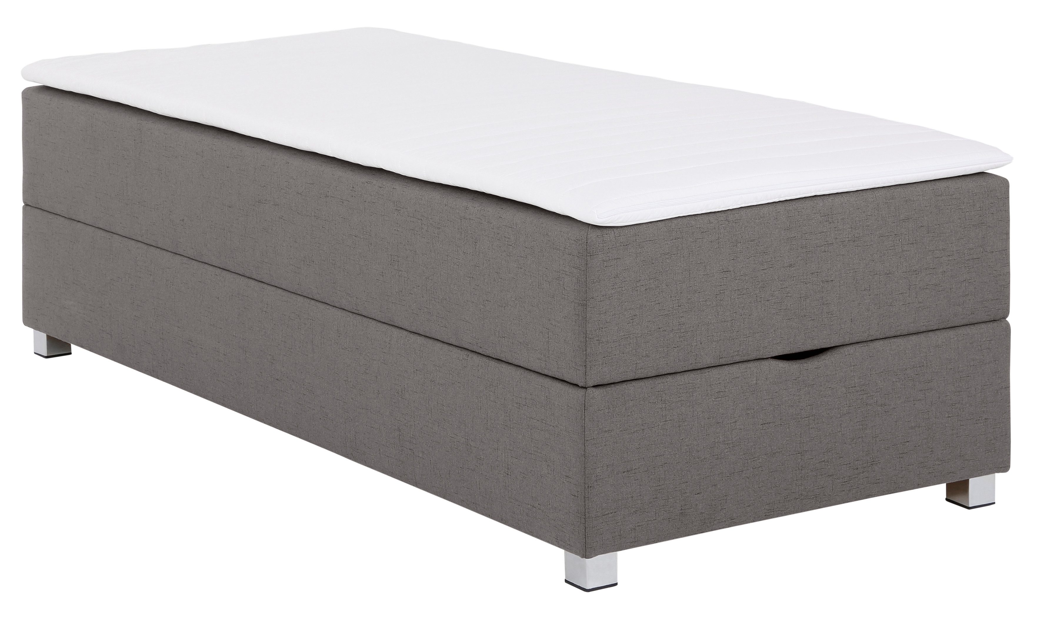 INOSIGN Boxspring Alexis zonder hoofdbord - ideaal voor ruimtes met schuine plafonds, in 4 breedten