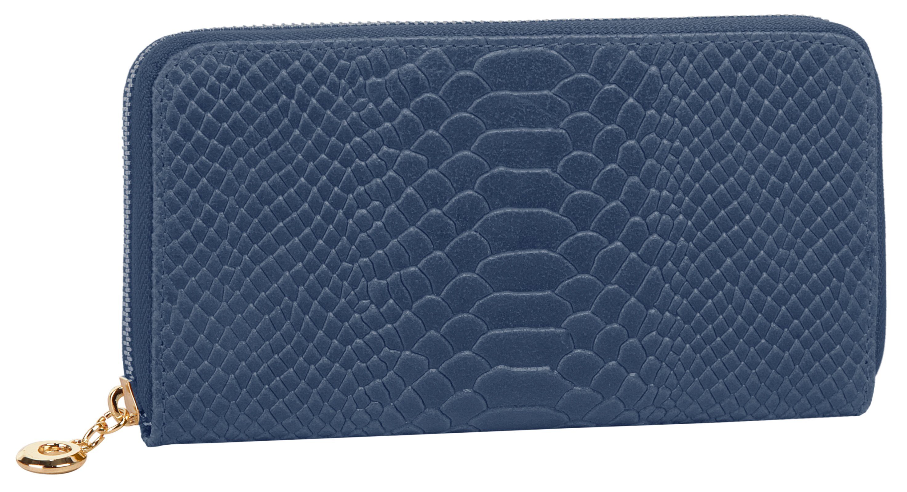 Cluty Portemonnee echt leer, made in italy