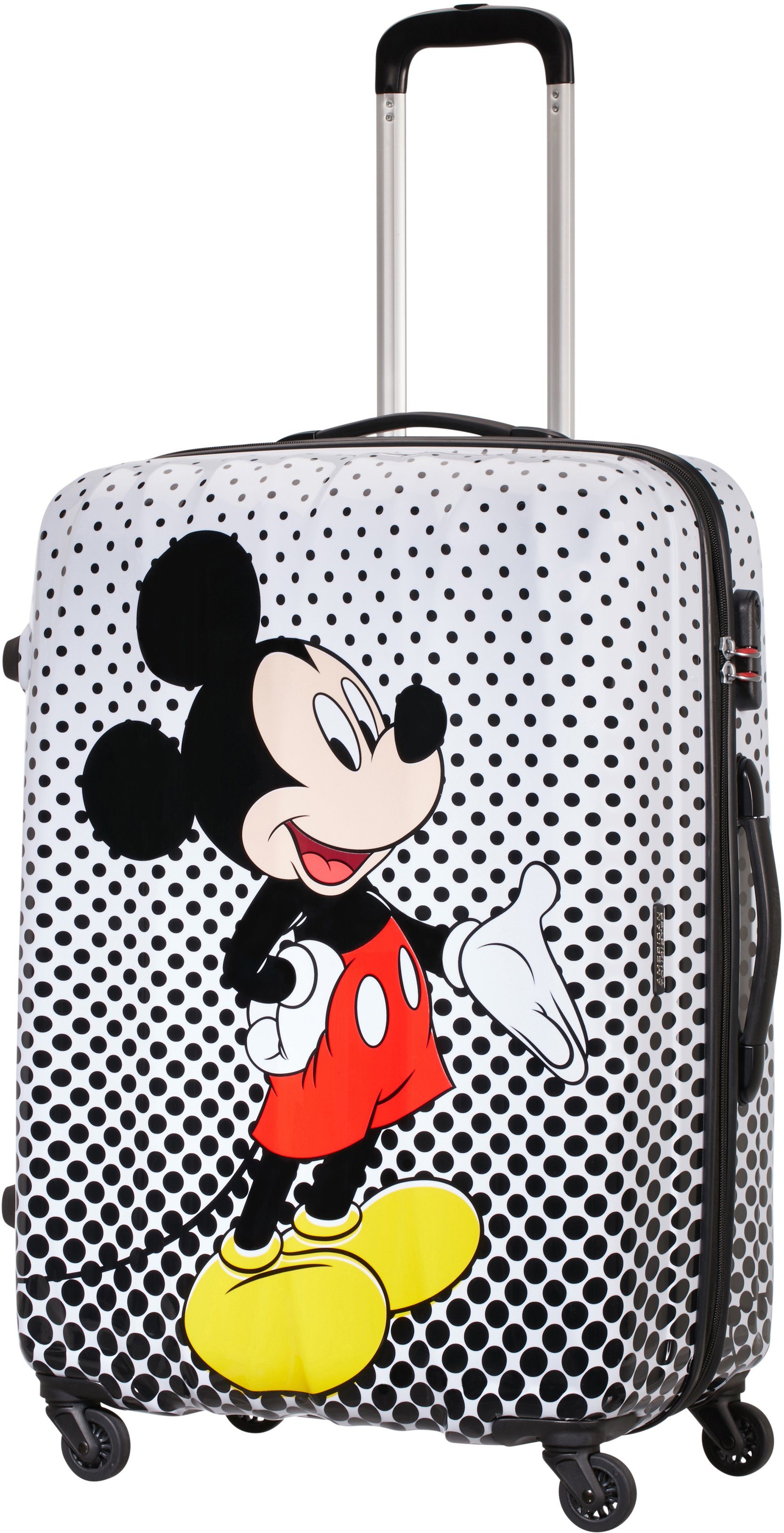 American Tourister® Hardshell-trolley Disney Legends, Mickey Mouse Polka Dots, 75 cm