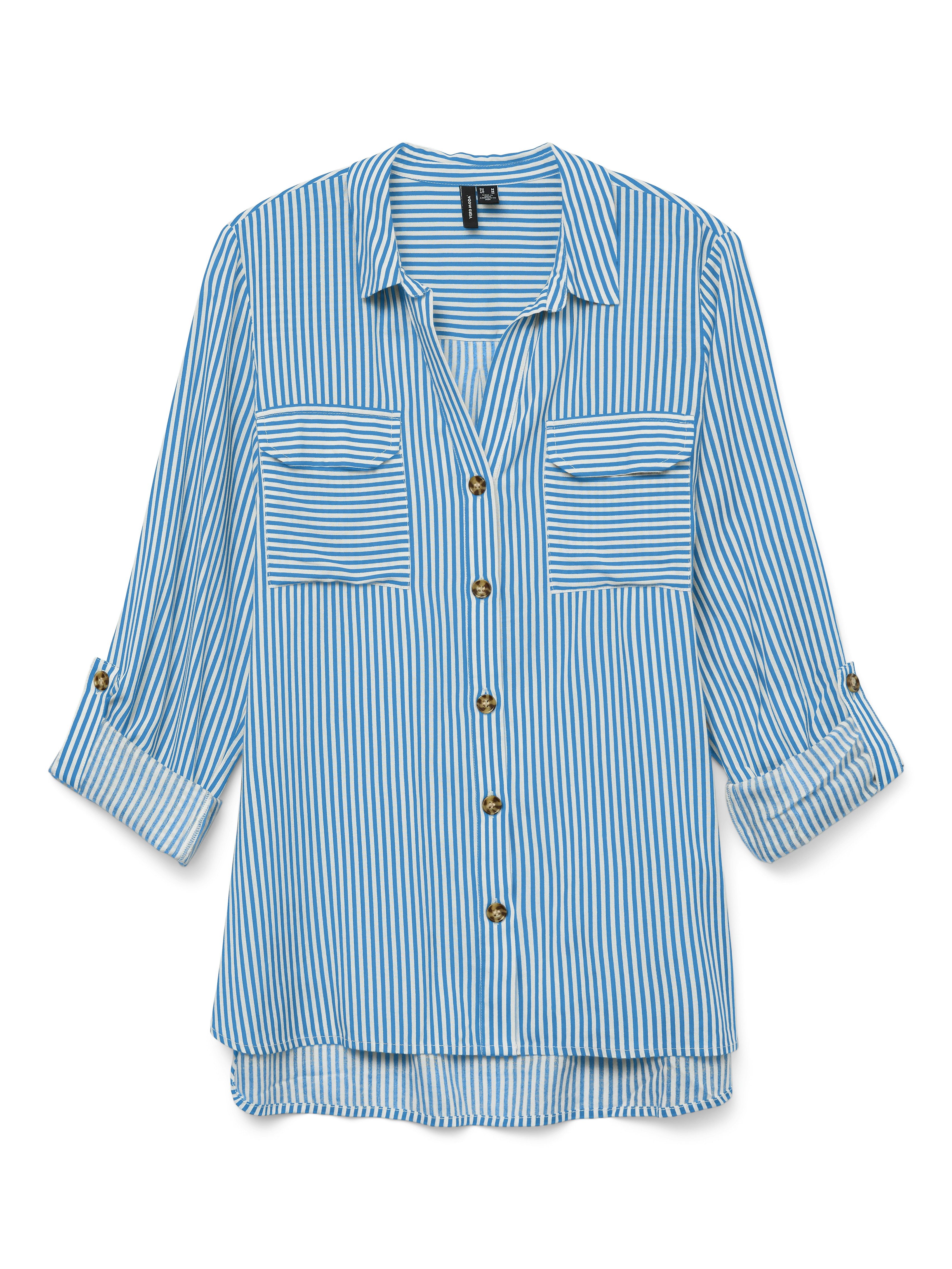 Vero Moda Overhemdblouse VMBUMPY L S SHIRT NEW WVN GA NOOS