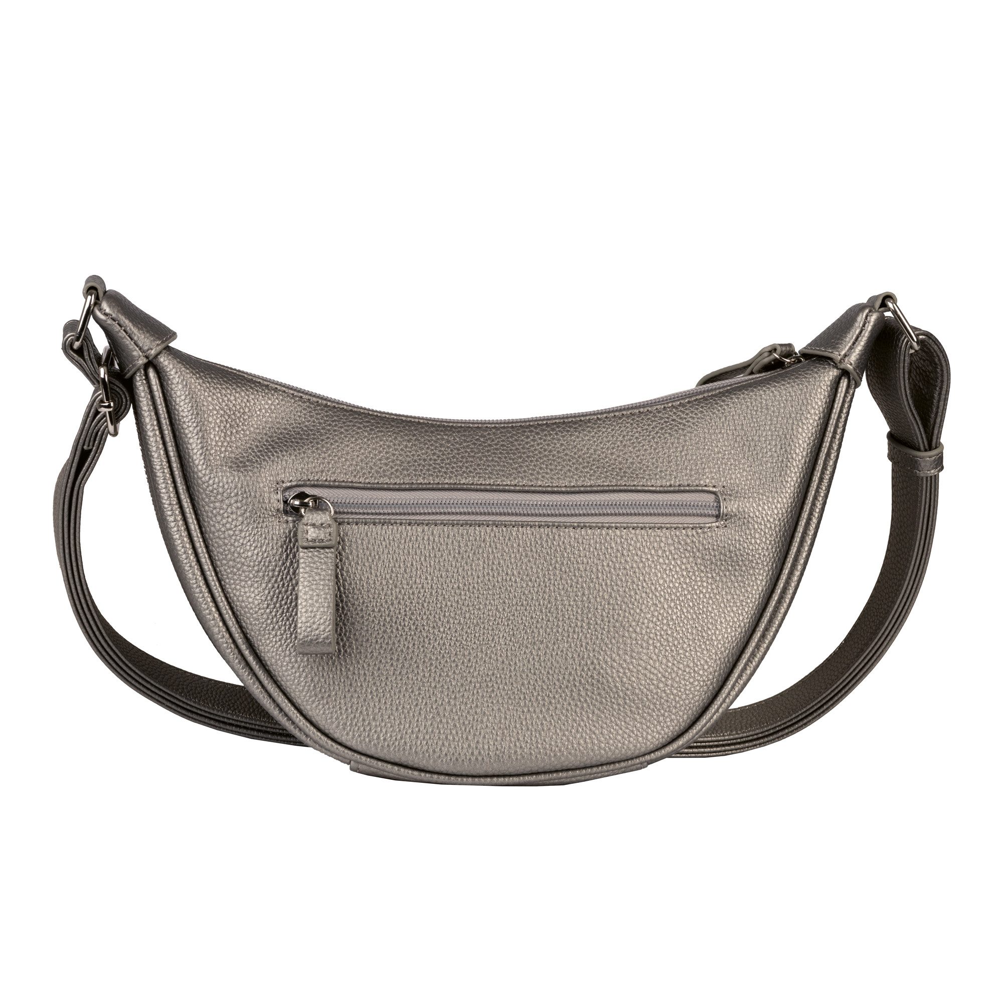 Tom Tailor Denim Schoudertas Liriel ruim model in een materiaalmix