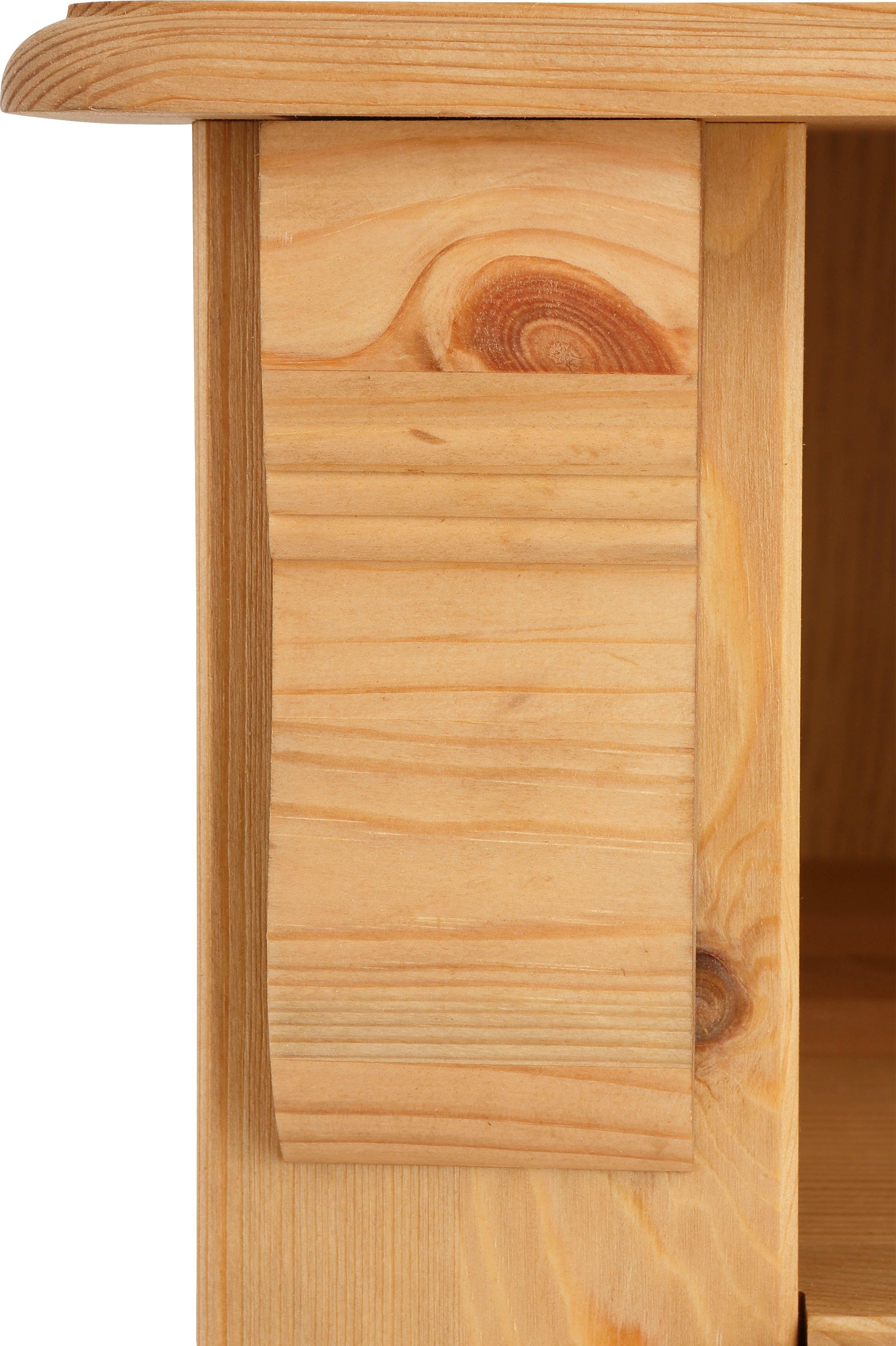 Home affaire Tv-meubel ADELE Breedte 120 cm, met lade, van massief grenen, FSC®