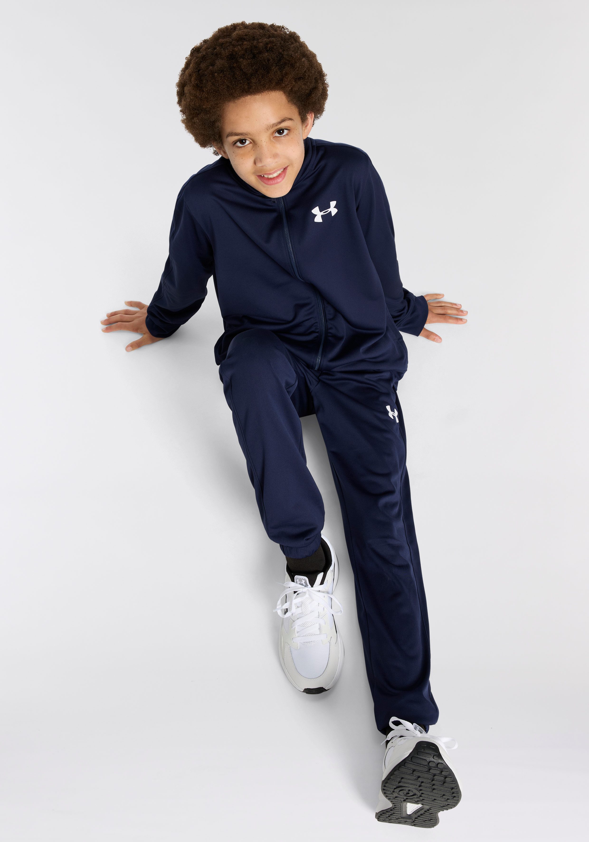 Under Armour® Trainingspak UA RIVAL KNIT TRACKSUIT Voor kinderen - binnenmateriaal zacht opgeruwd (1-delig)