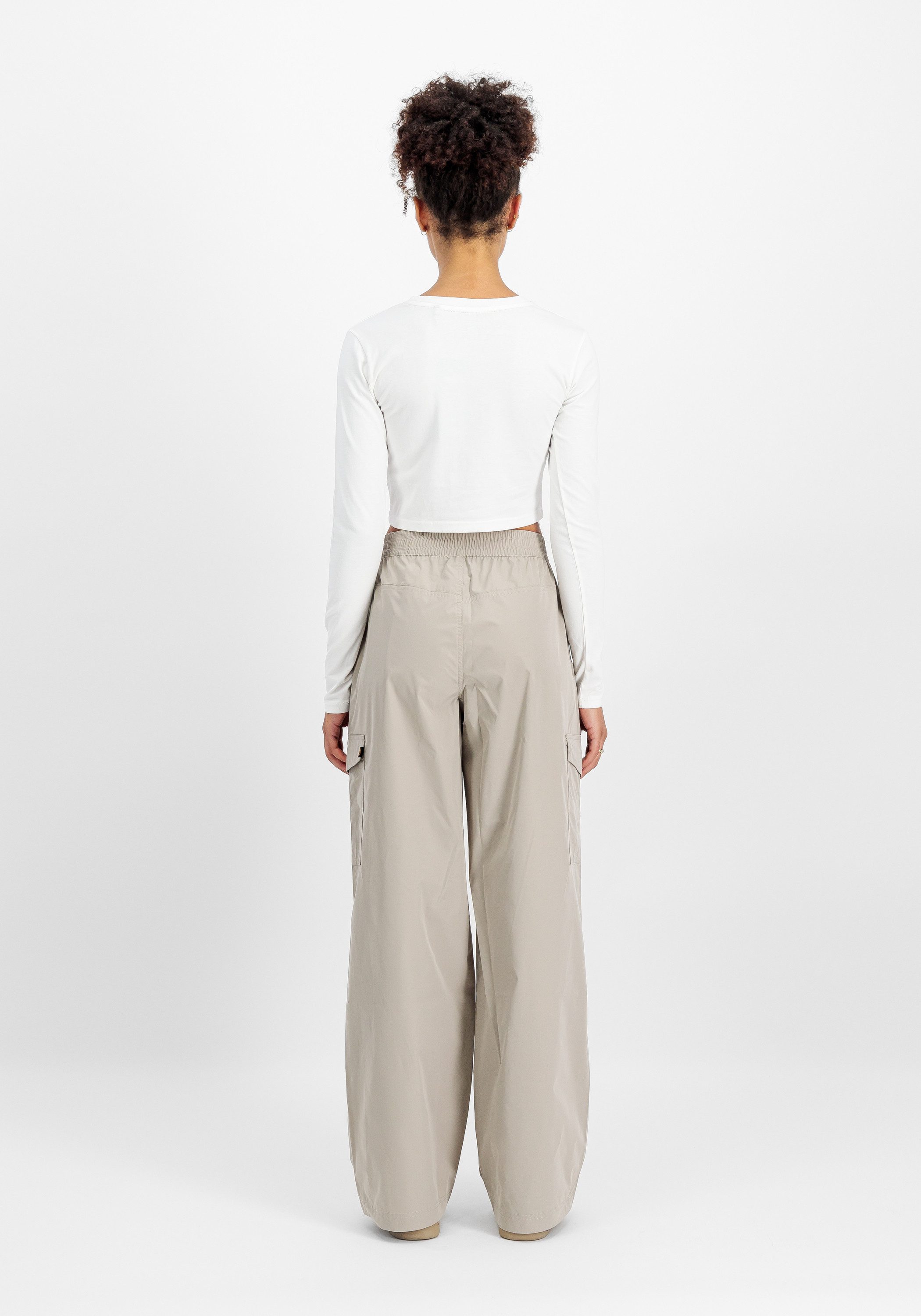 Alpha Industries Sweater Alpha Industries Women - Longsleeves Basic Cropped Longsleeve W