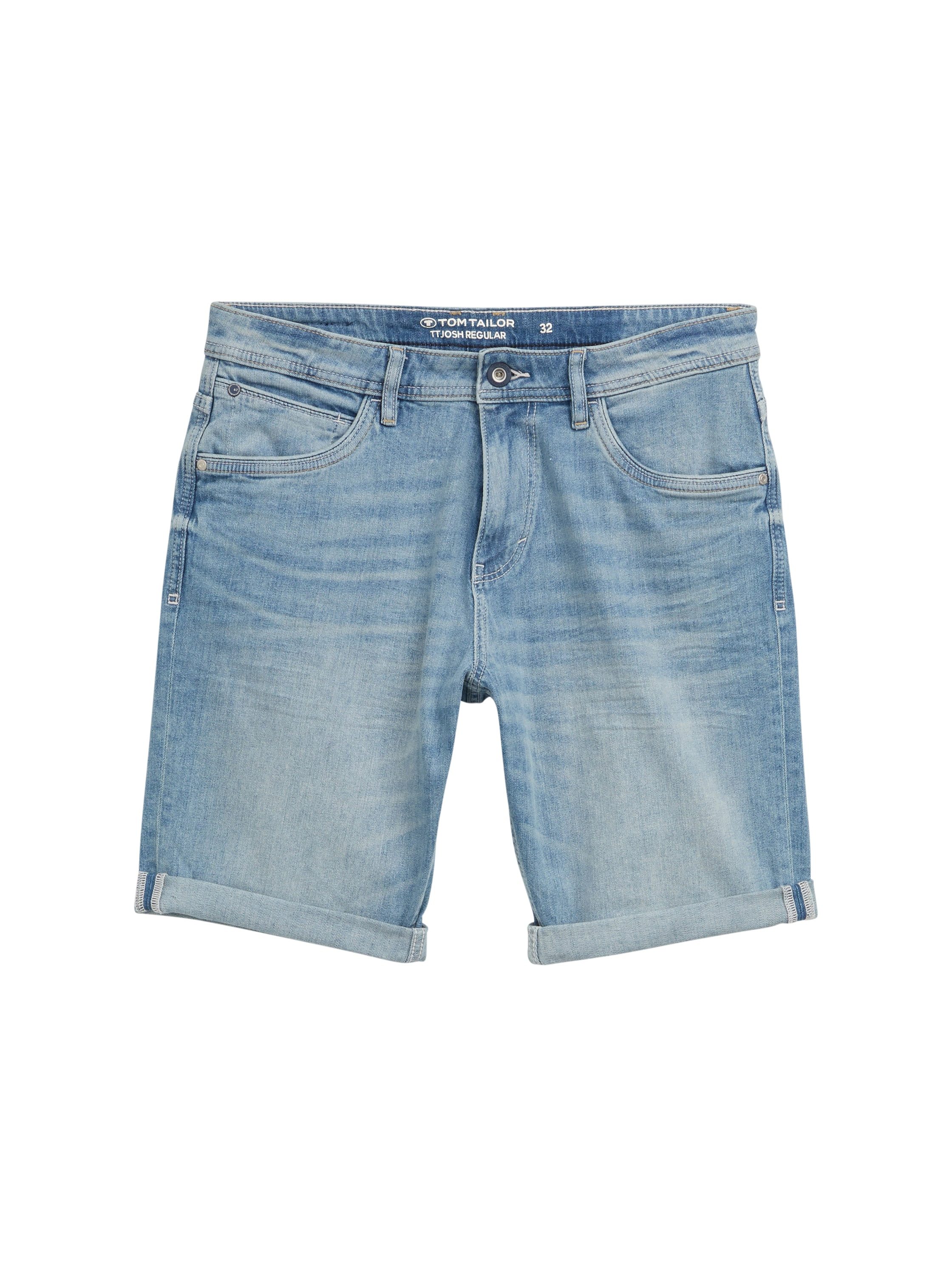 Tom Tailor Jeansshort Josh in five-pocketsstijl