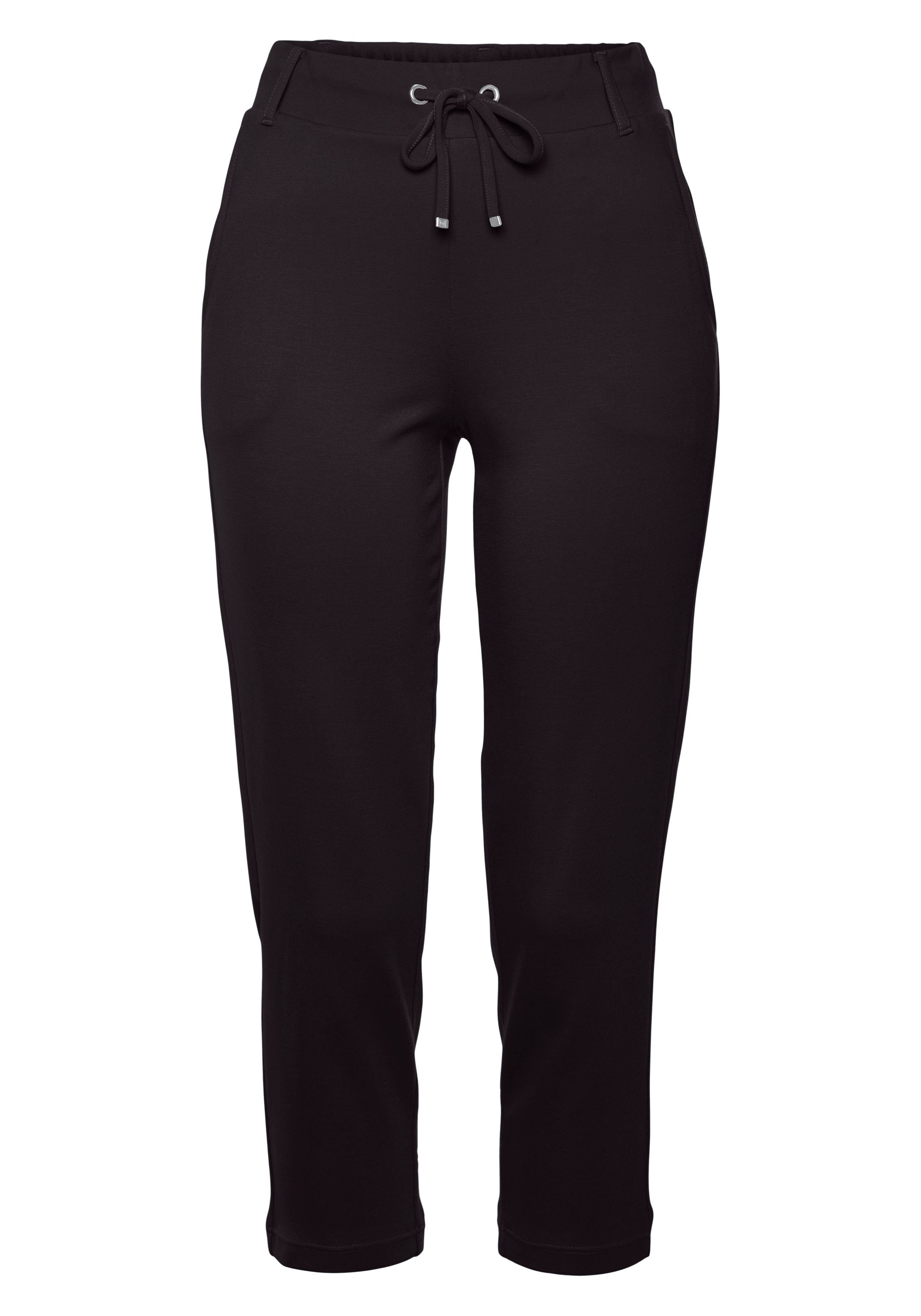 Lascana Caprilegging met zijzakken, loungewear