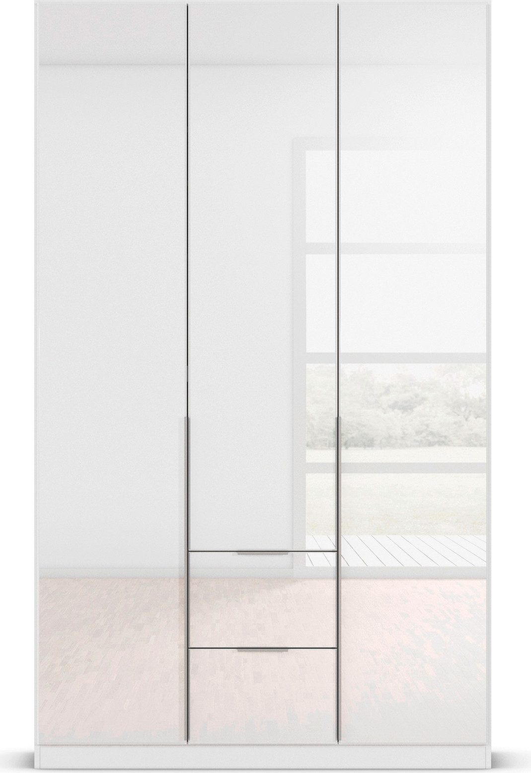 rauch Draaideurkast Kledingkasten kast garderobe AGORDO met glazen front