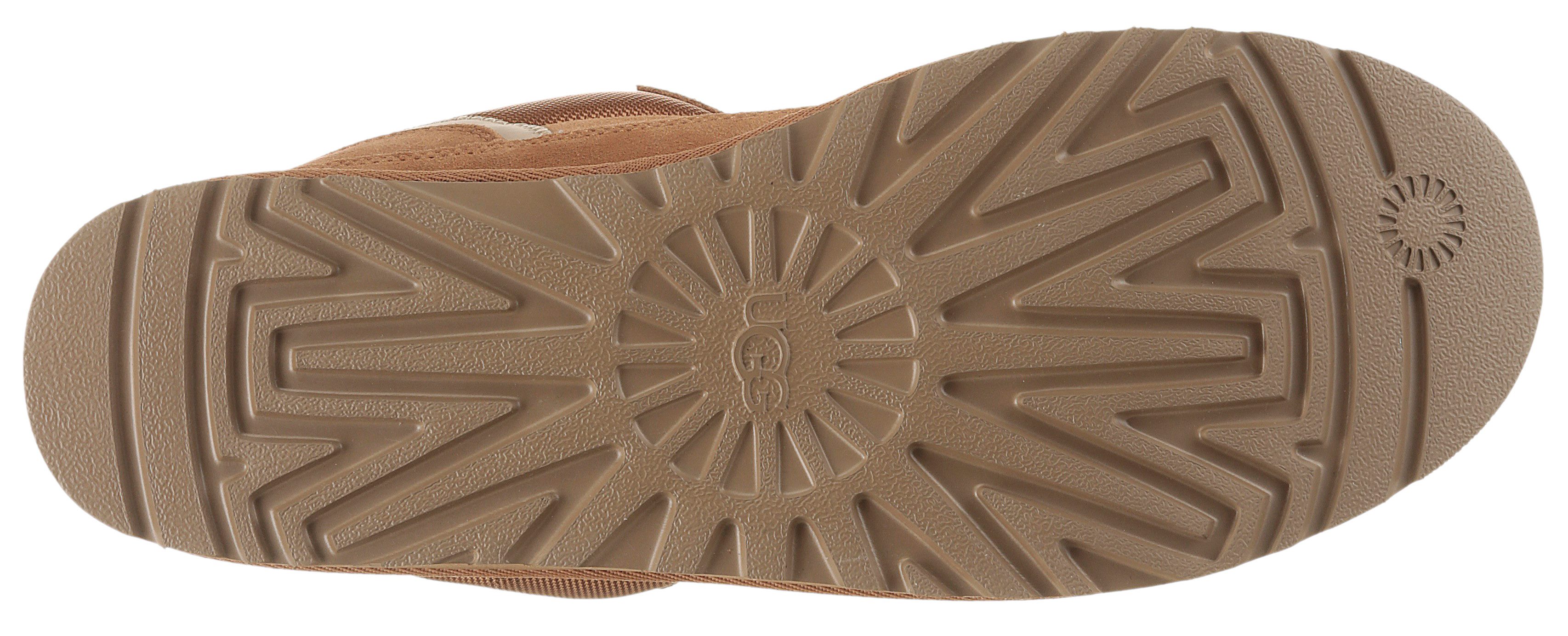 UGG Sneakers LOWMEL Veterschoen met gevoerd schacht