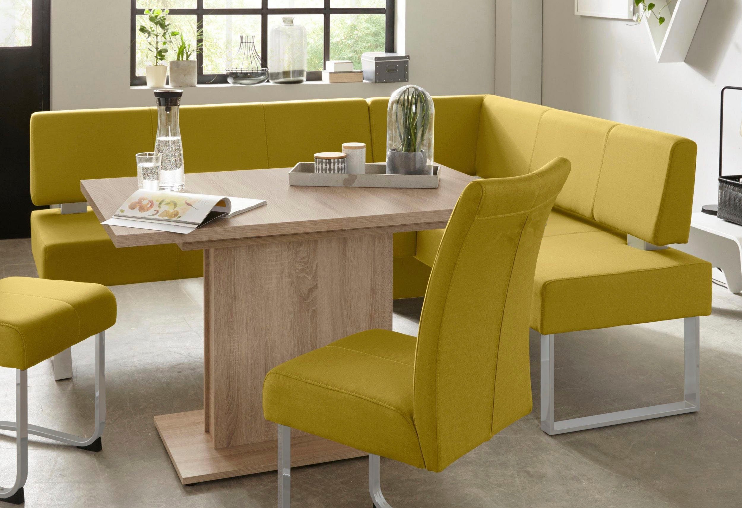 Home affaire Hoekbank RAB in 2 breedten (180 of 200 cm), bekleding in verschillende kwaliteiten