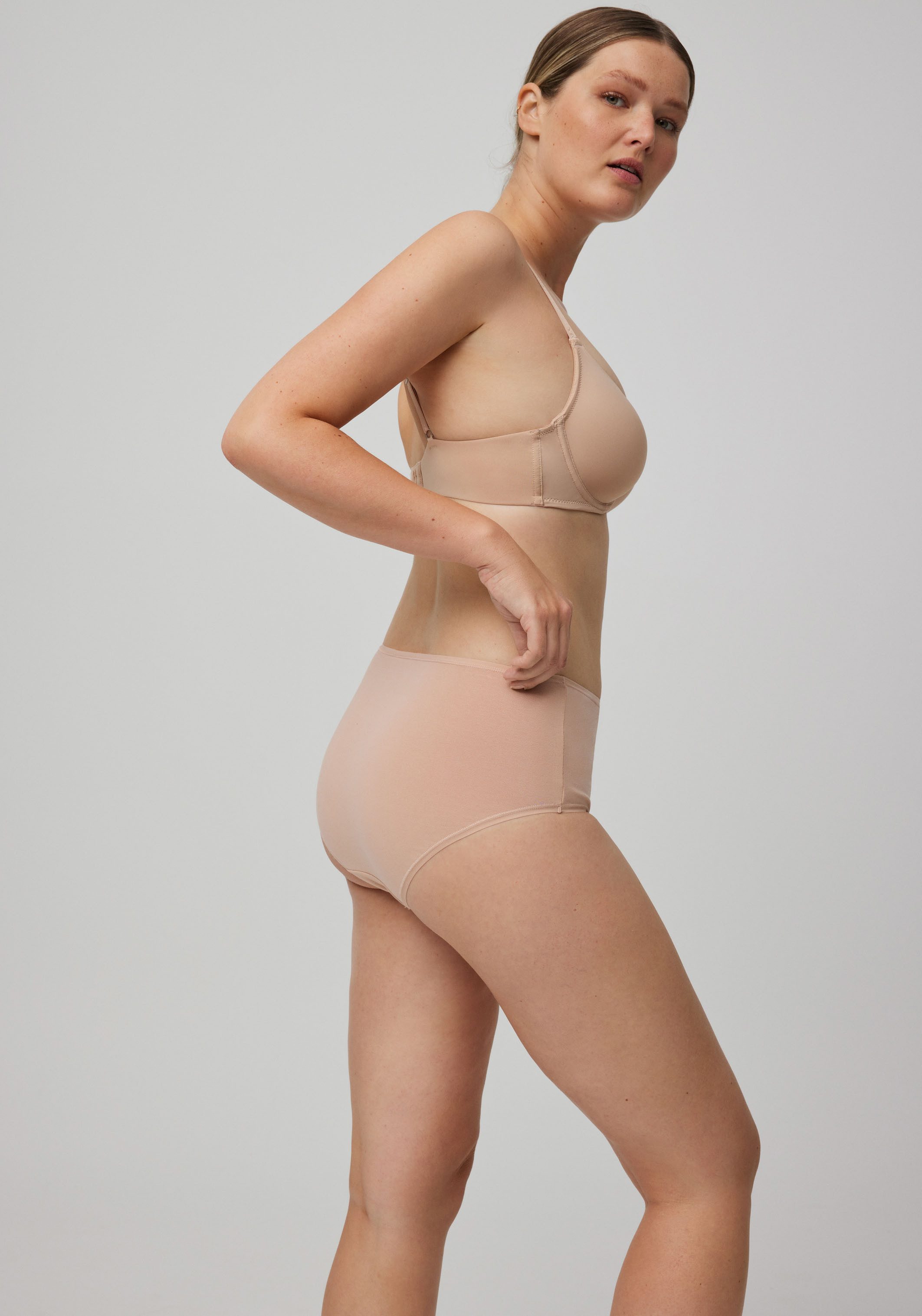 YSABEL MORA Maxislip BASIC COLLECTION COTTON met bedekte en hoog uitgesneden fit voor een aangenaam draaggevoel (Set van 2)