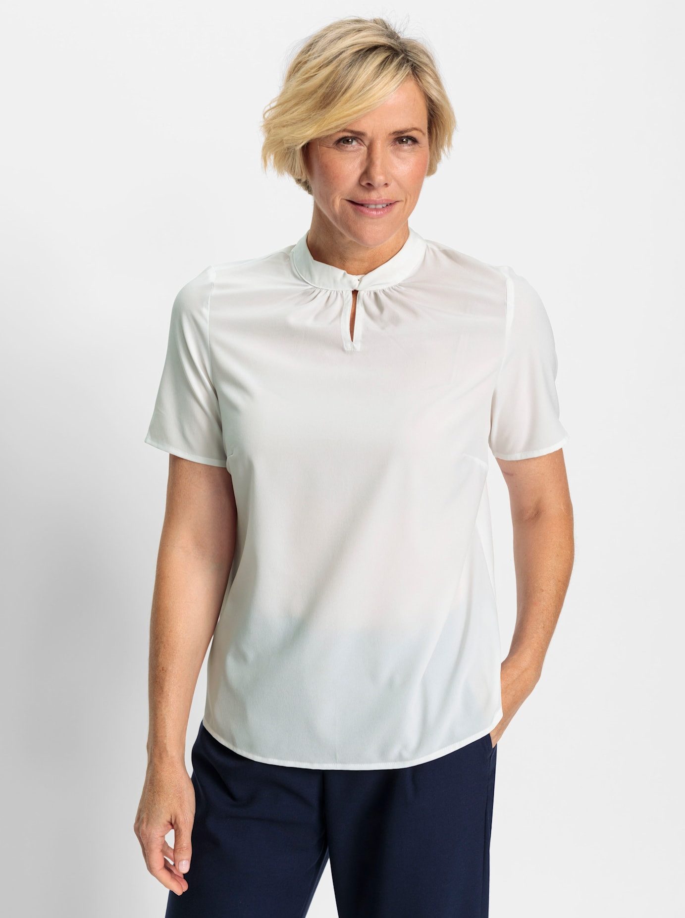 Classic Crêpe-blouse