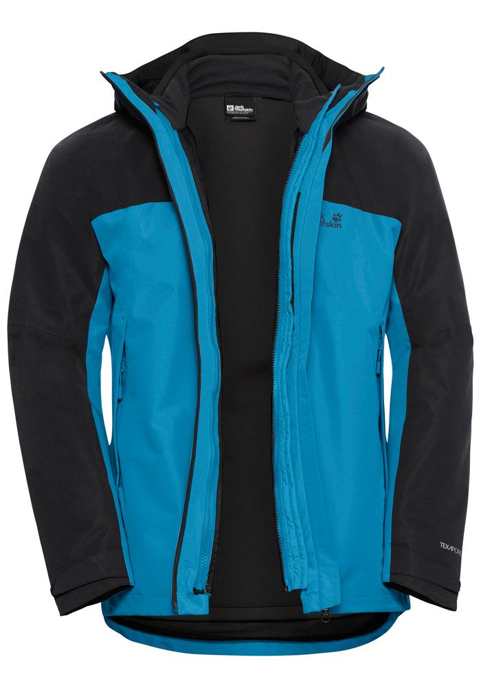 Jack Wolfskin Functioneel 3-in-1-jack WILD PLACES 3IN1 JKT M