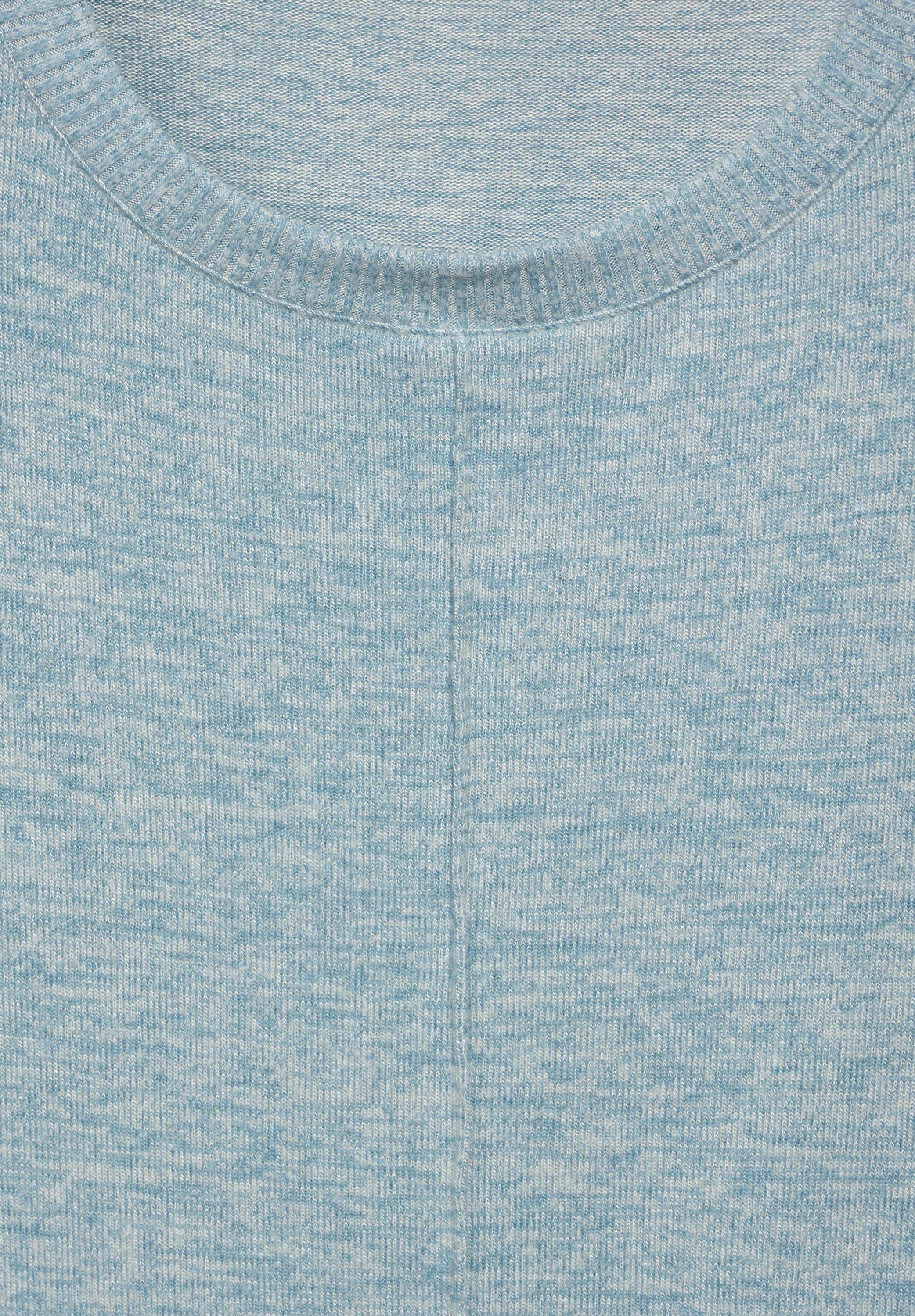 Cecil Shirt met lange mouwen in gemêleerde look