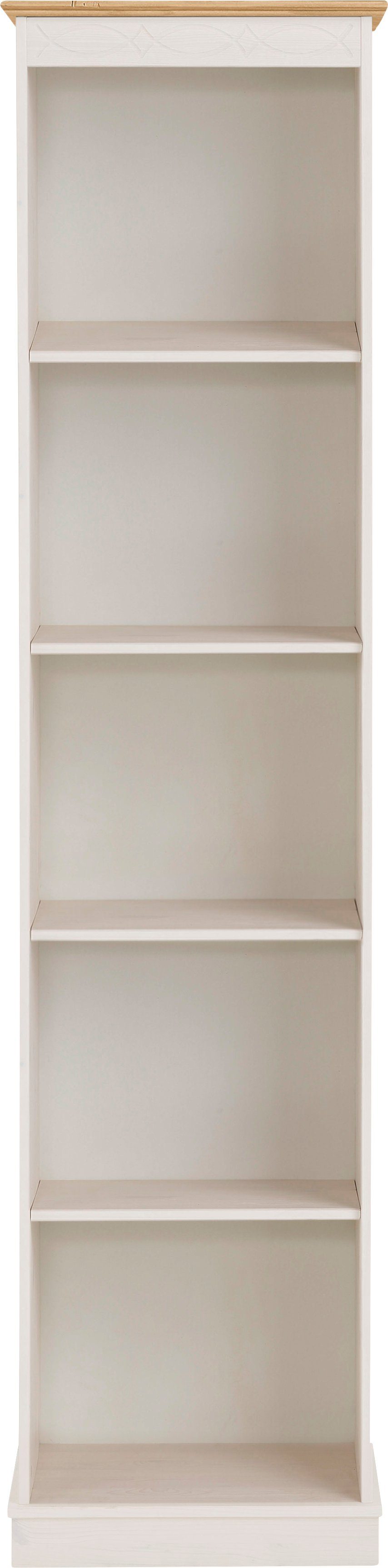Home affaire Boekenkast Indra van massief dennenhout, in verschillende hoogtes, met fsc®
