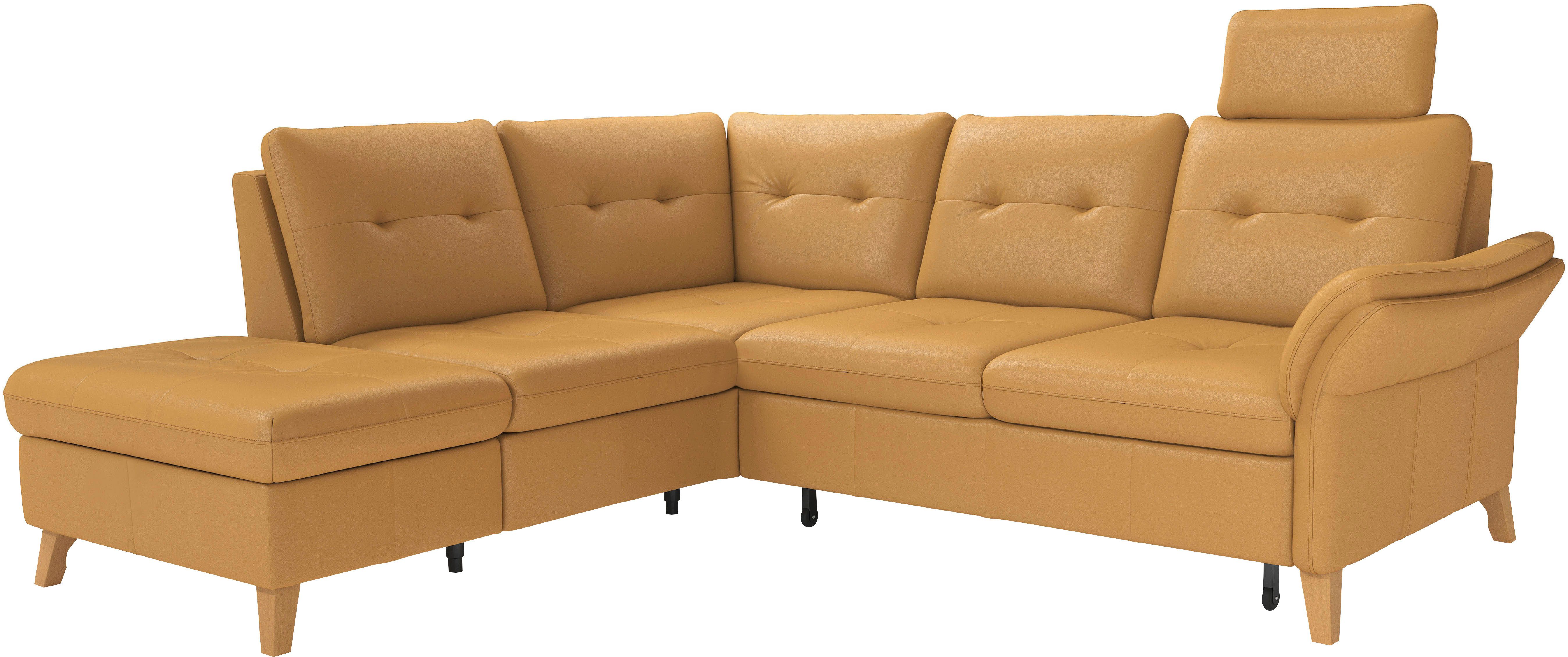 sit&more Hoekbank Göteborg inclusief zitdiepteverstelling, optioneel met bedfunctie & bedlade