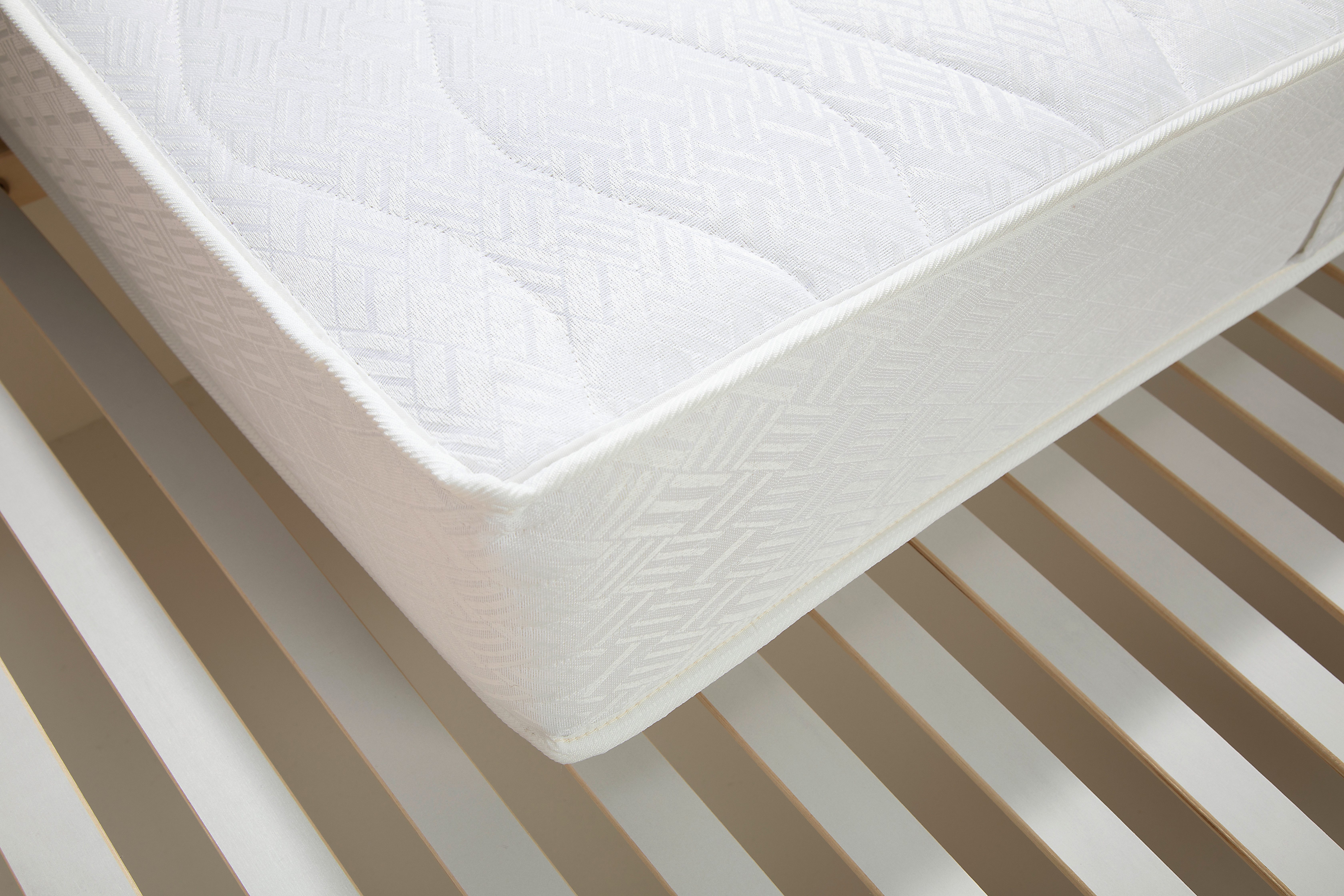 Maintal Gestoffeerd bed Wiesenbach, met cord-stof optioneel in hardheidsgraad h2, h3 of h4